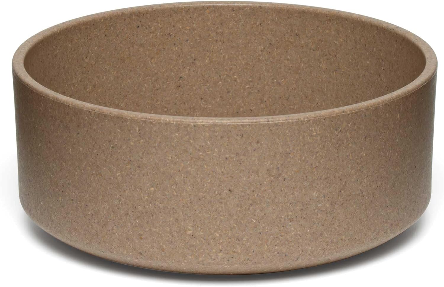 Loving Pets - Dolce Bamboo - Eco-Friendly Pet Bowls & Dishes for Dog, Cats, Puppy Food and Water Bowl -Sustainable and Dishwasher Safe, Made with Real Bamboo (Medium, Oat-Beige)