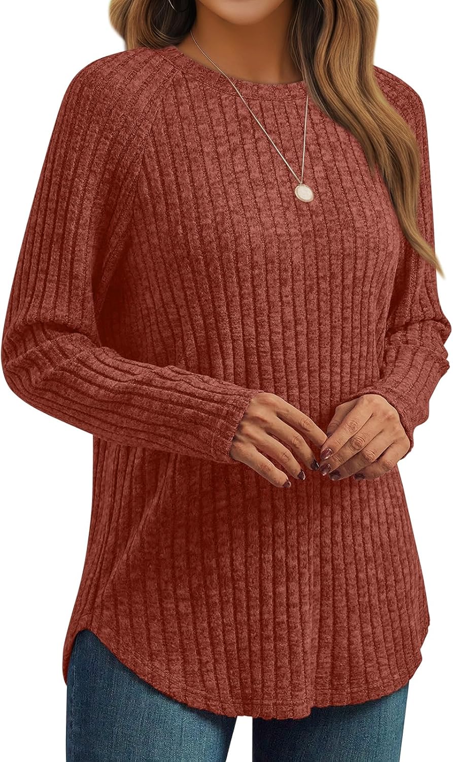 AUTOMET Womens Long Sleeve Shirts Fall Fashion Tops 2026 Blouses Dressy Sweaters Tunic Winter Clothes Casual Outfits