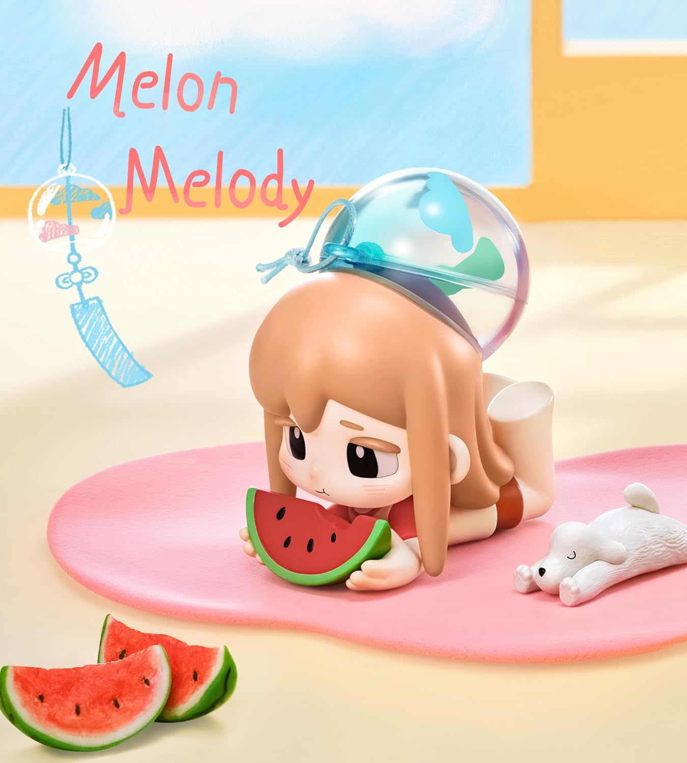 Rolife Yozco Cute Kawaii Action Figure Blind Box Collectibles, Japanese Kawaii Anime Girl Mini Dolls Figurines for Collection Desk Decor Gift for Friends