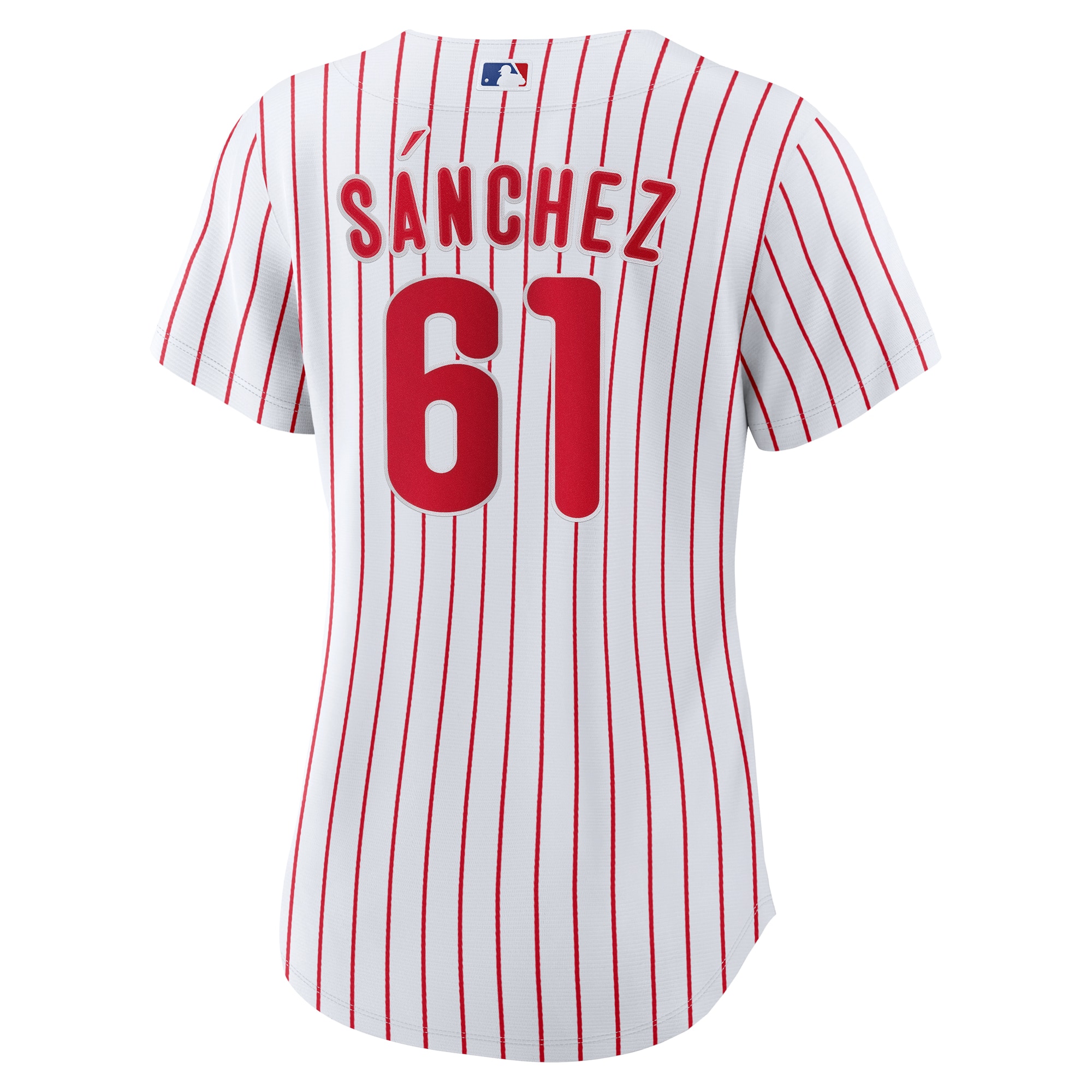 Women's Philadelphia Phillies Cristopher Sanchez Nike White Home Replica Jersey