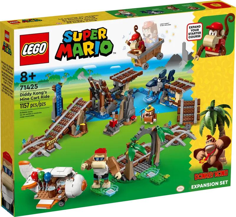 Diddy Kong's Mine Cart Ride Expansion Set