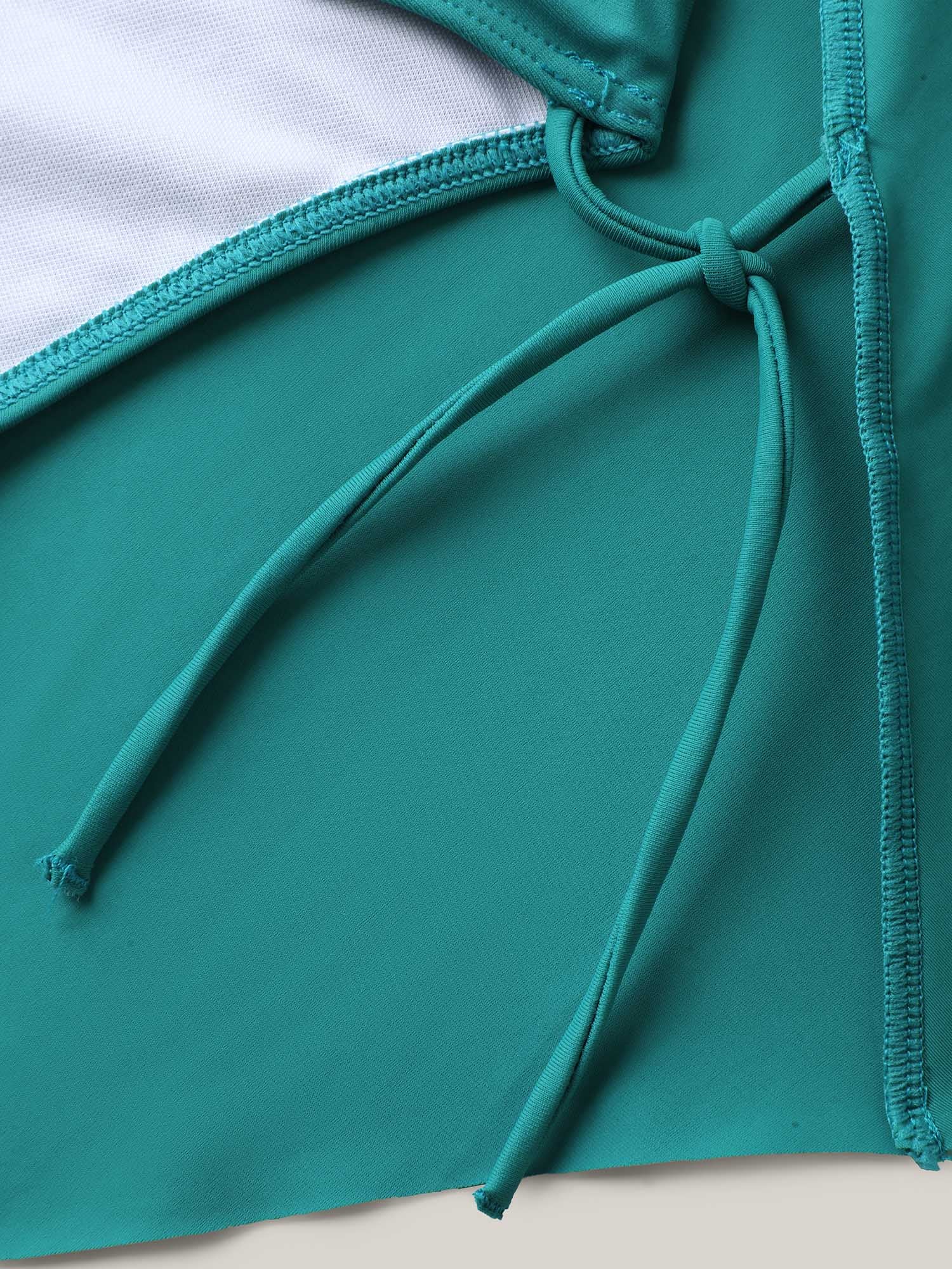 Anti-Float Ties Crossstraps Backs Swim Dress