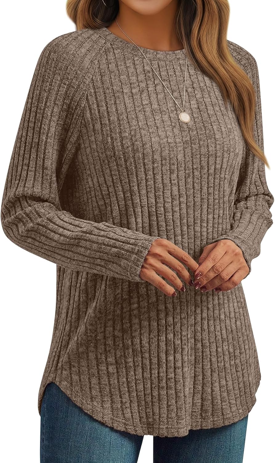 AUTOMET Womens Long Sleeve Shirts Fall Fashion Tops 2026 Blouses Dressy Sweaters Tunic Winter Clothes Casual Outfits