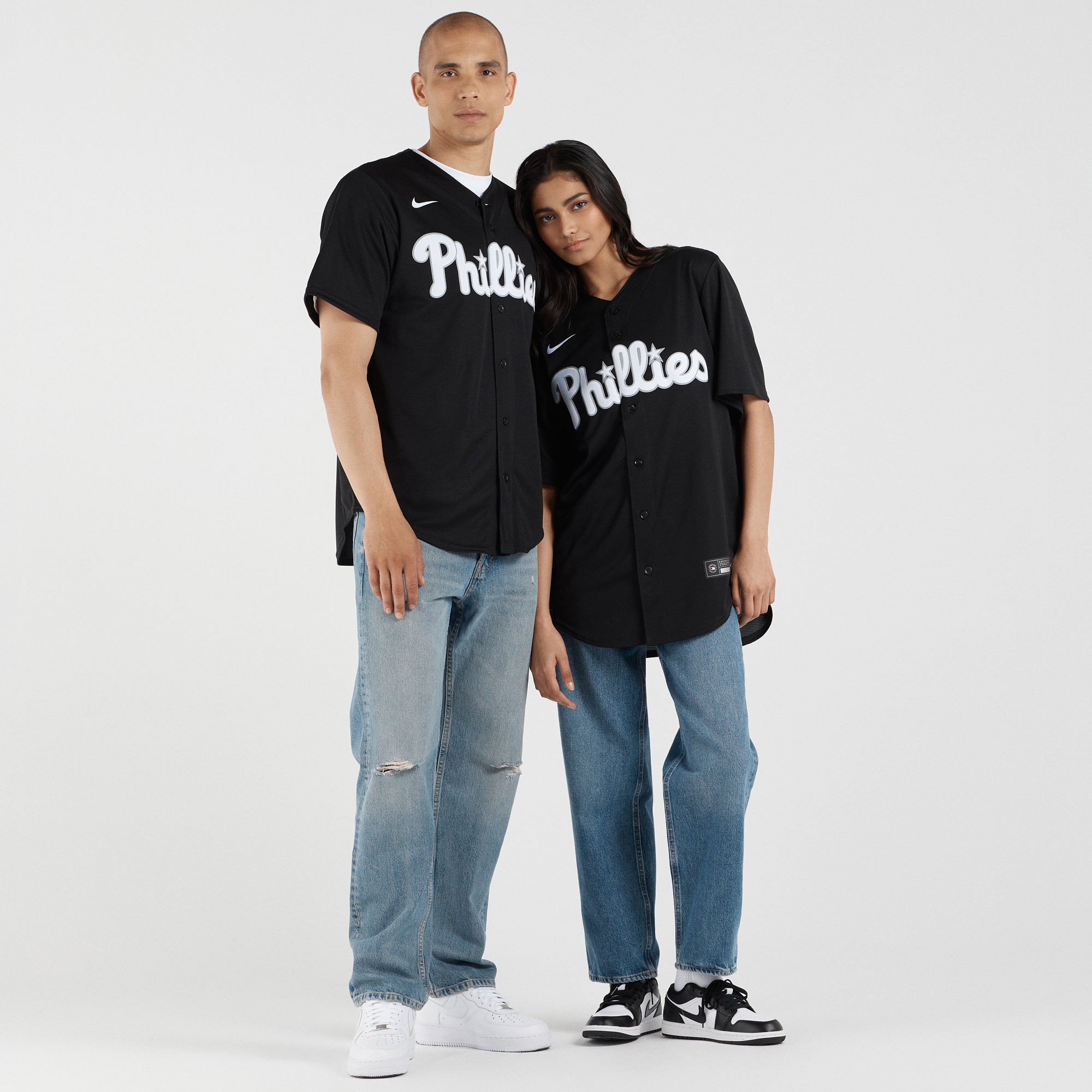 Men's Philadelphia Phillies Bryce Harper Nike Black  Replica Player Jersey