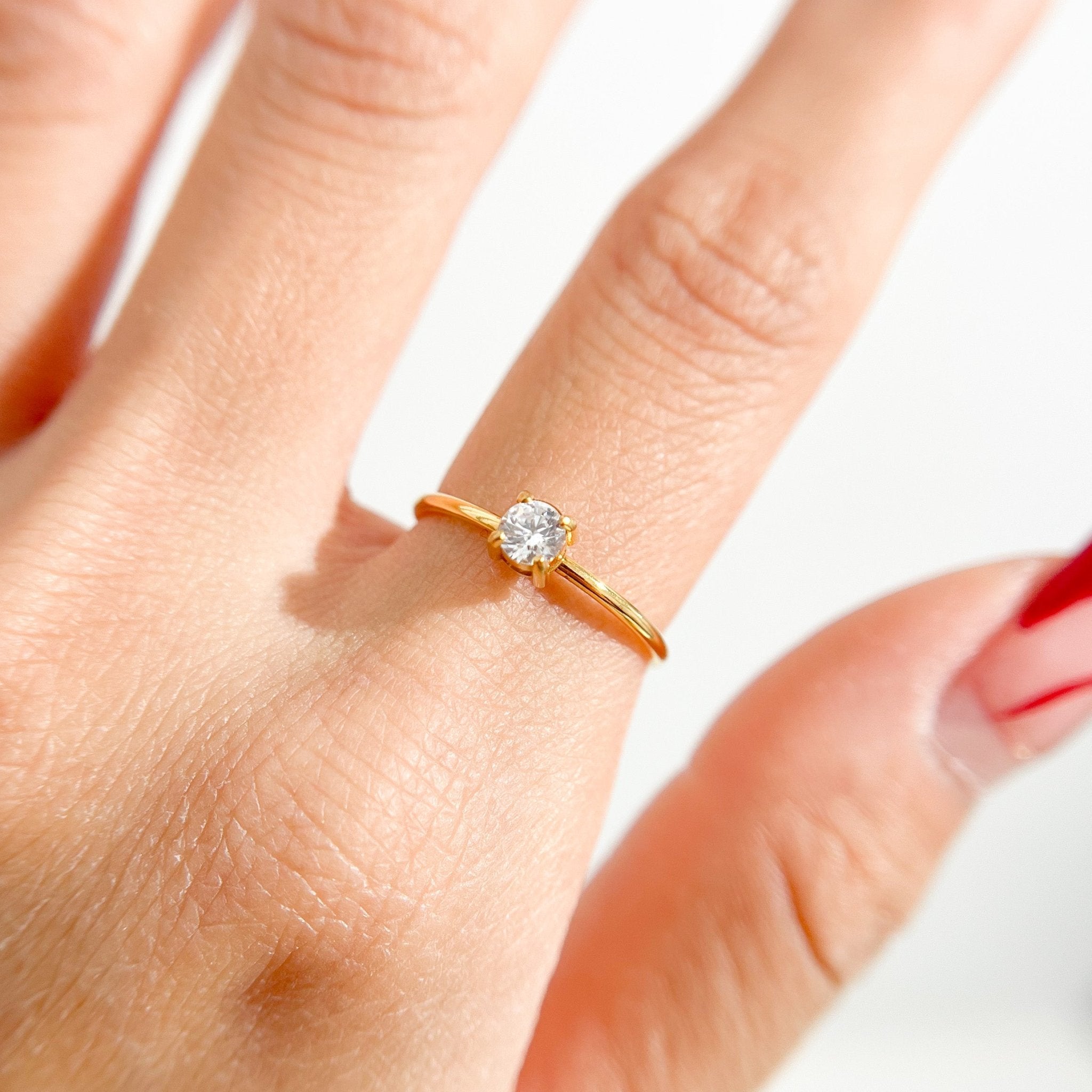 Single Gem 2.0 Ring in Gold