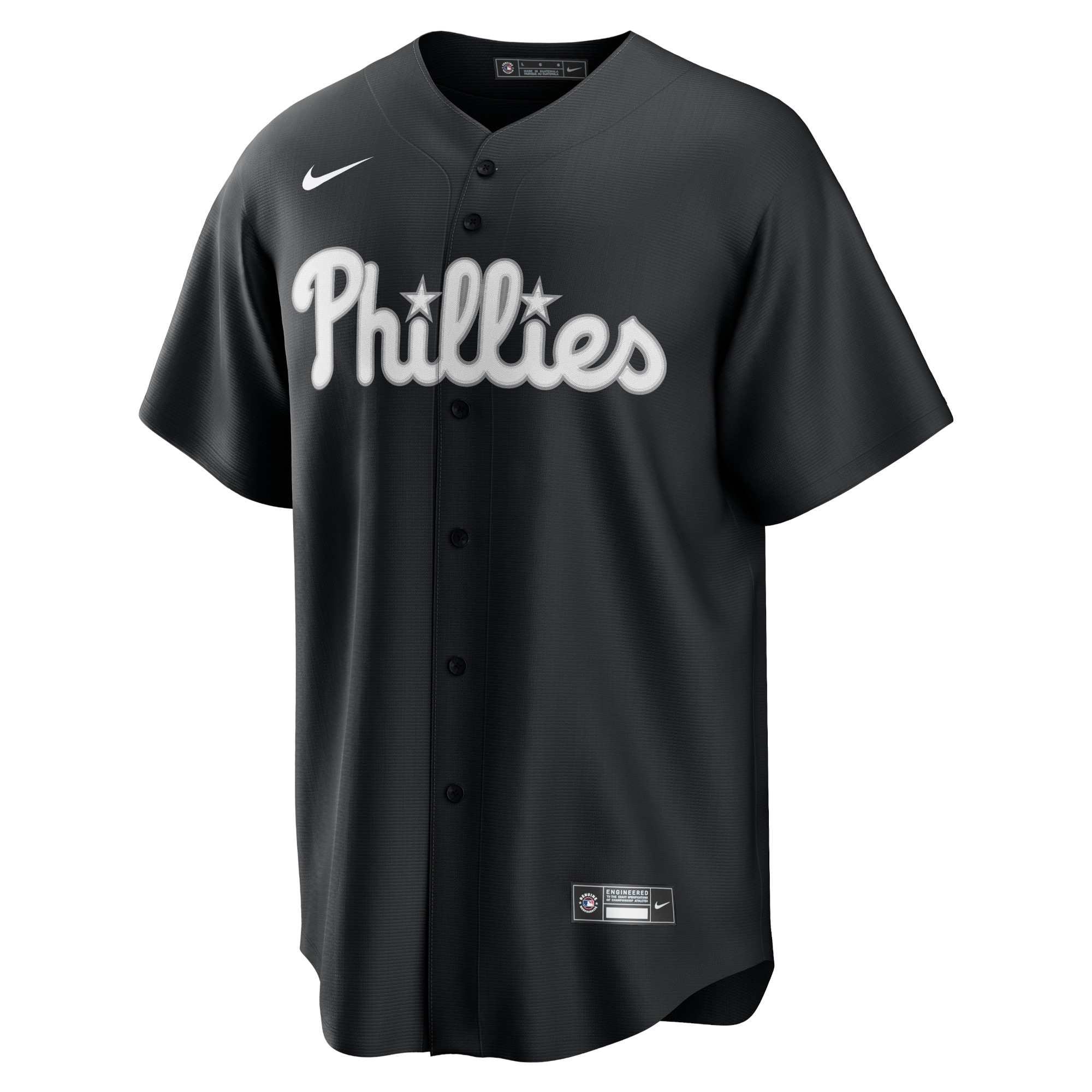 Men's Philadelphia Phillies  Nike Black Replica Jersey
