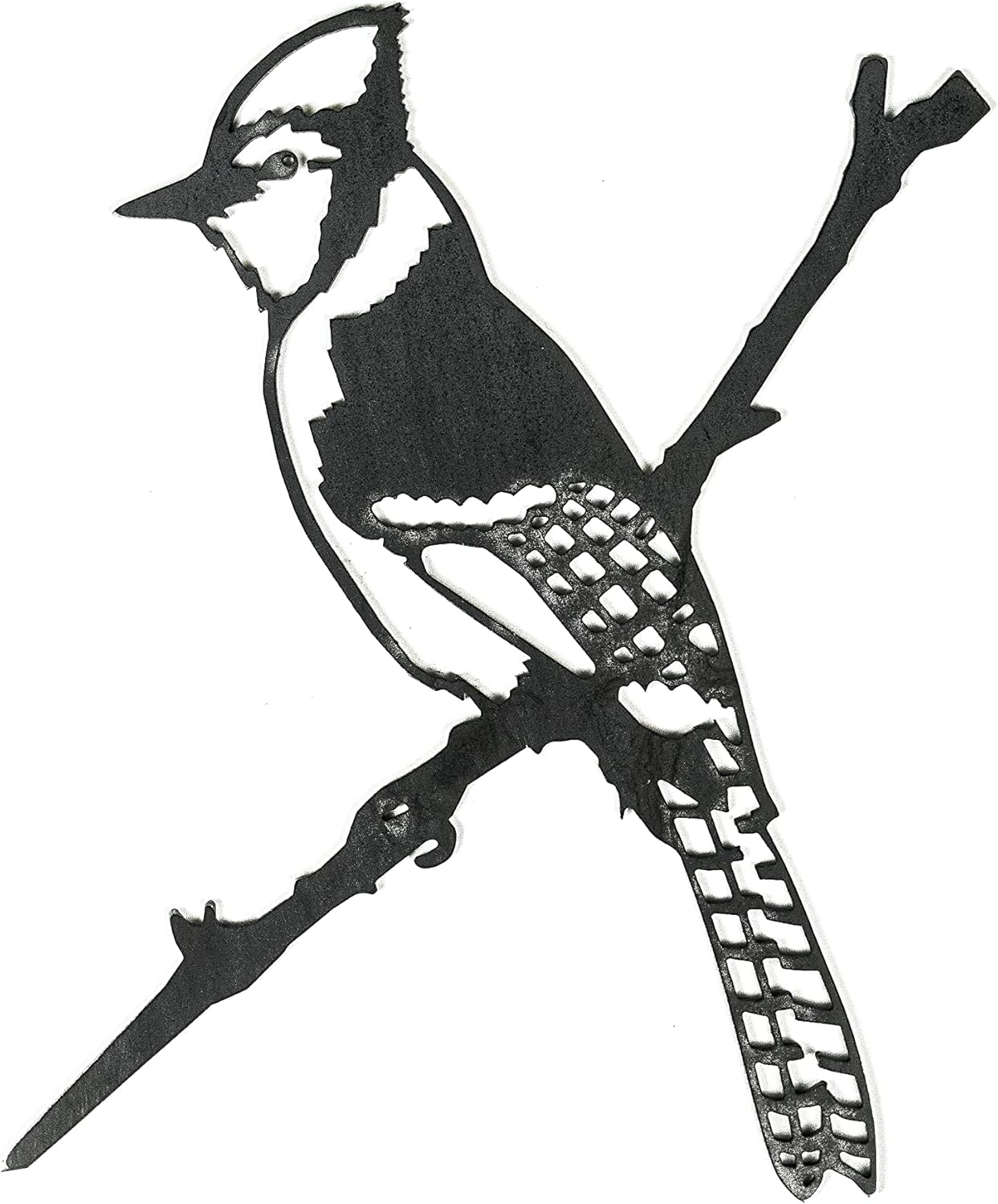 METALBIRD - Bald Eagle - Outdoor Tree Ornaments in Corten Steel - Metal Art Proudly Made in The USA