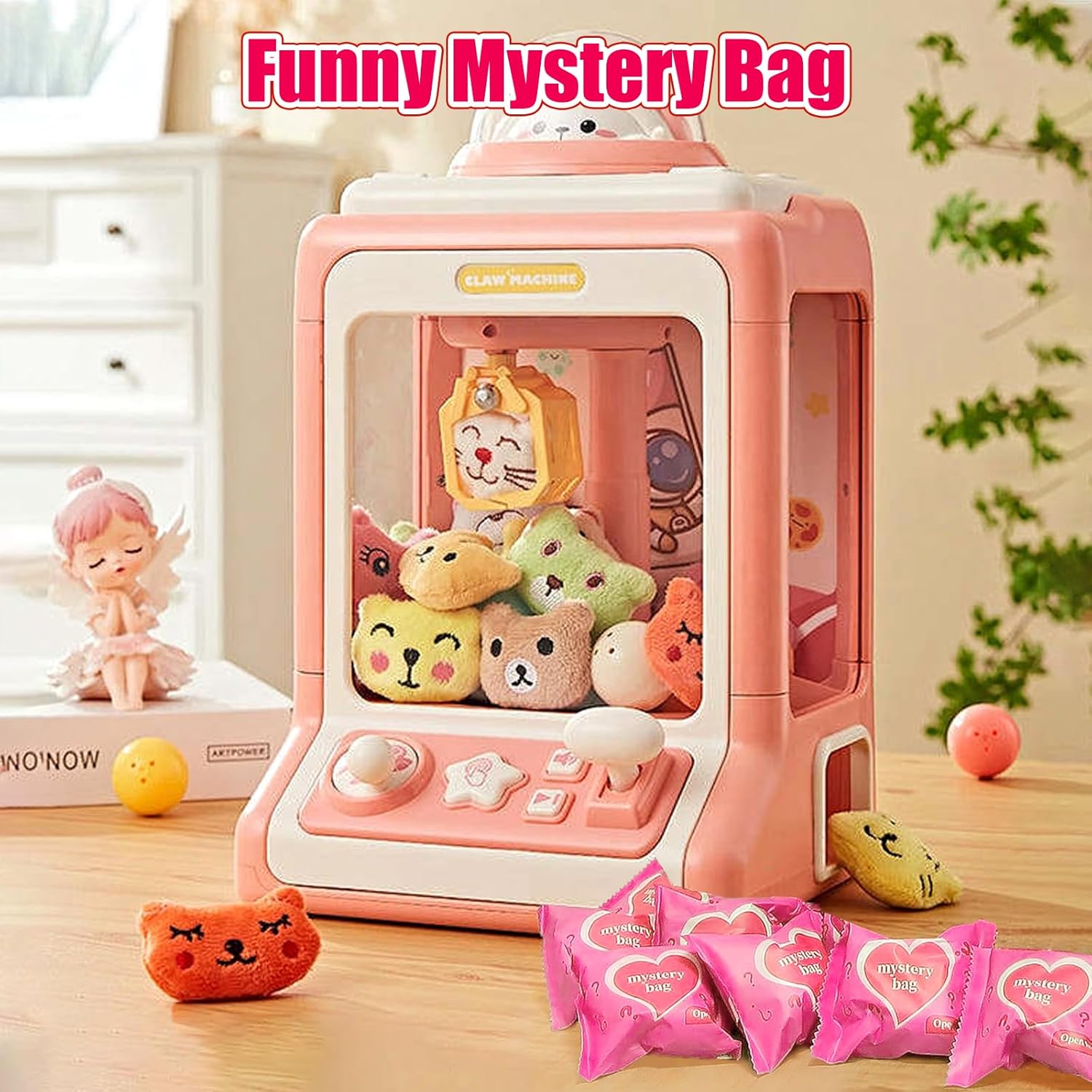 24-Pack Mini Stuffed Animals Blind Bags: Bulk Small Stuffed Animals for Kids, Cute Plush Keychains, Party Favors for Kids, Classroom Prizes, Claw Machine Toys, Birthday Gifts