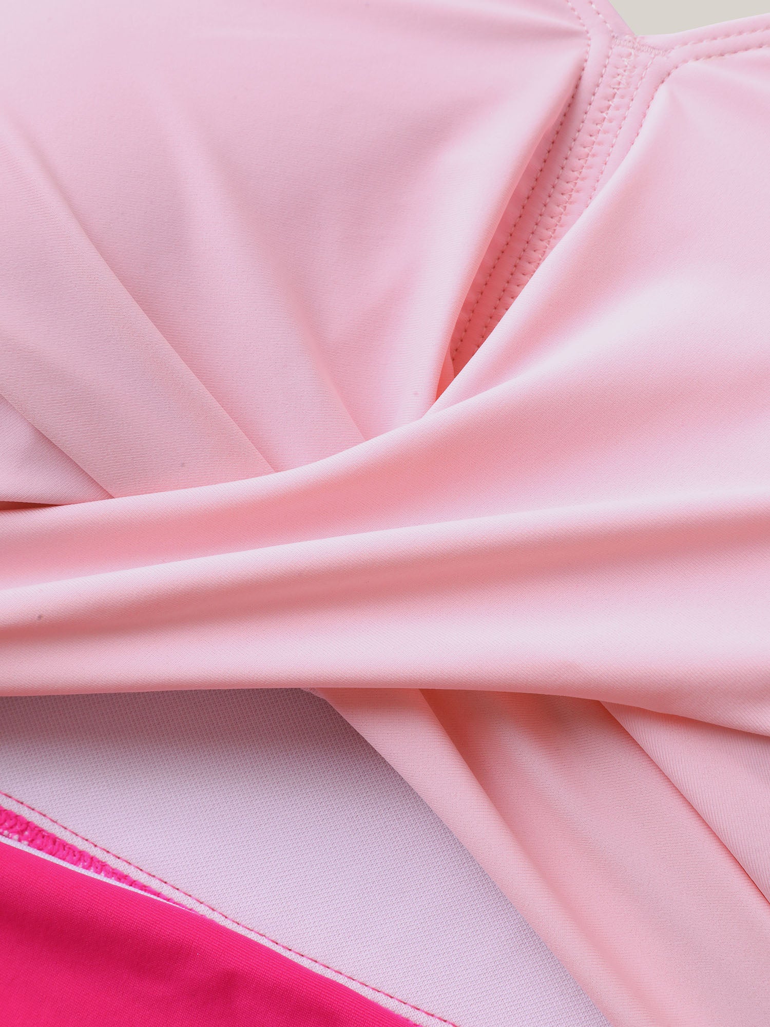 Anti-Float Ties Cut-Out Swim Dress