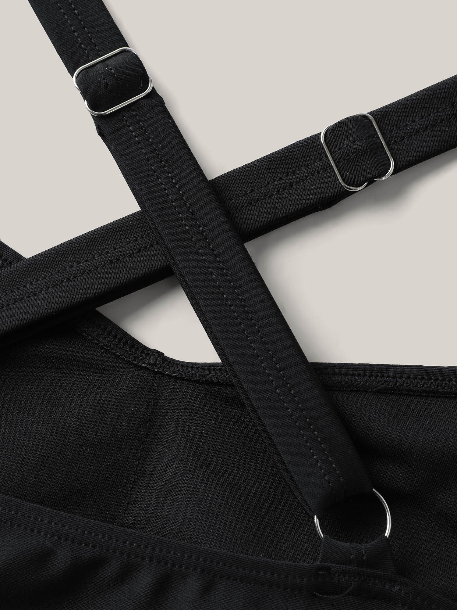 Twist Front Ruched Ruffled Swim Dress