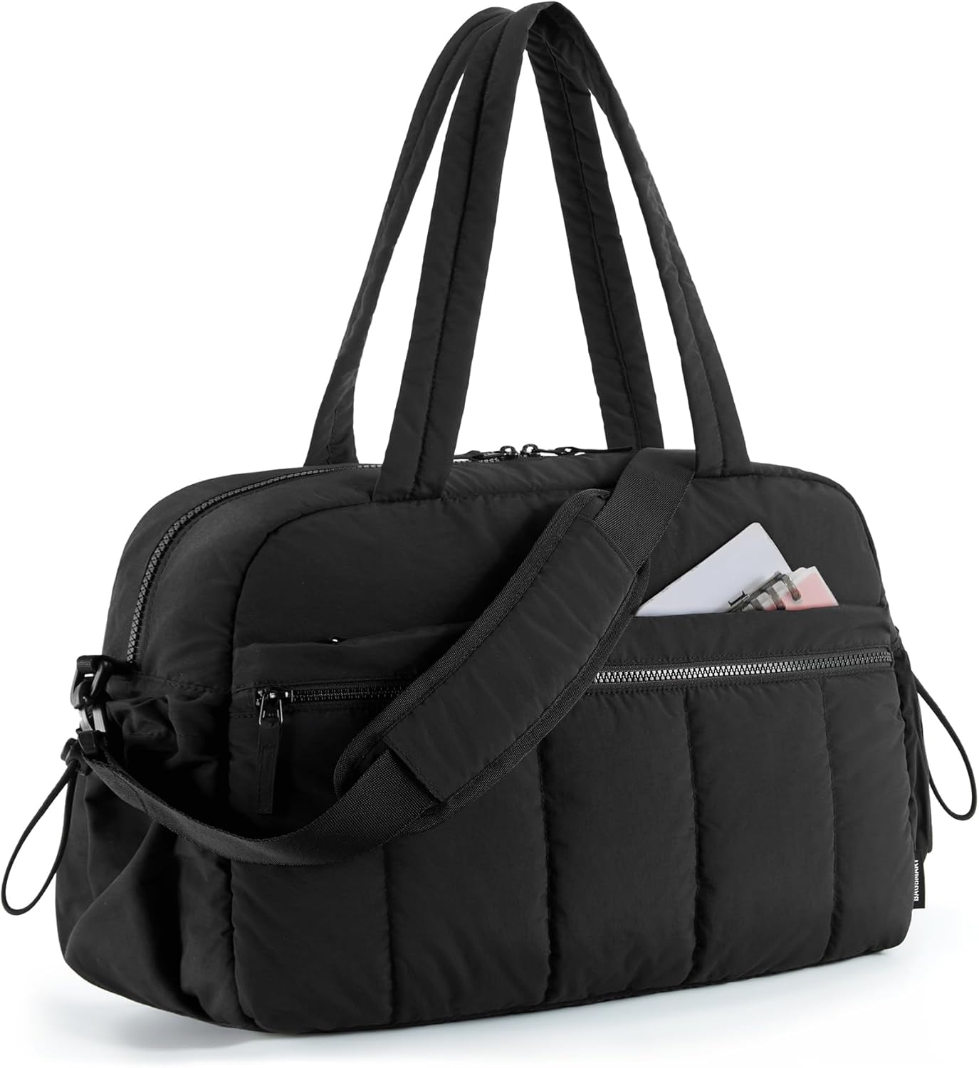 BAGSMART Gym Bag for Women, Duffle Bag for Travel with Wet Pocket, Lightweight Carry on Weekender Duffel, Water Resistant