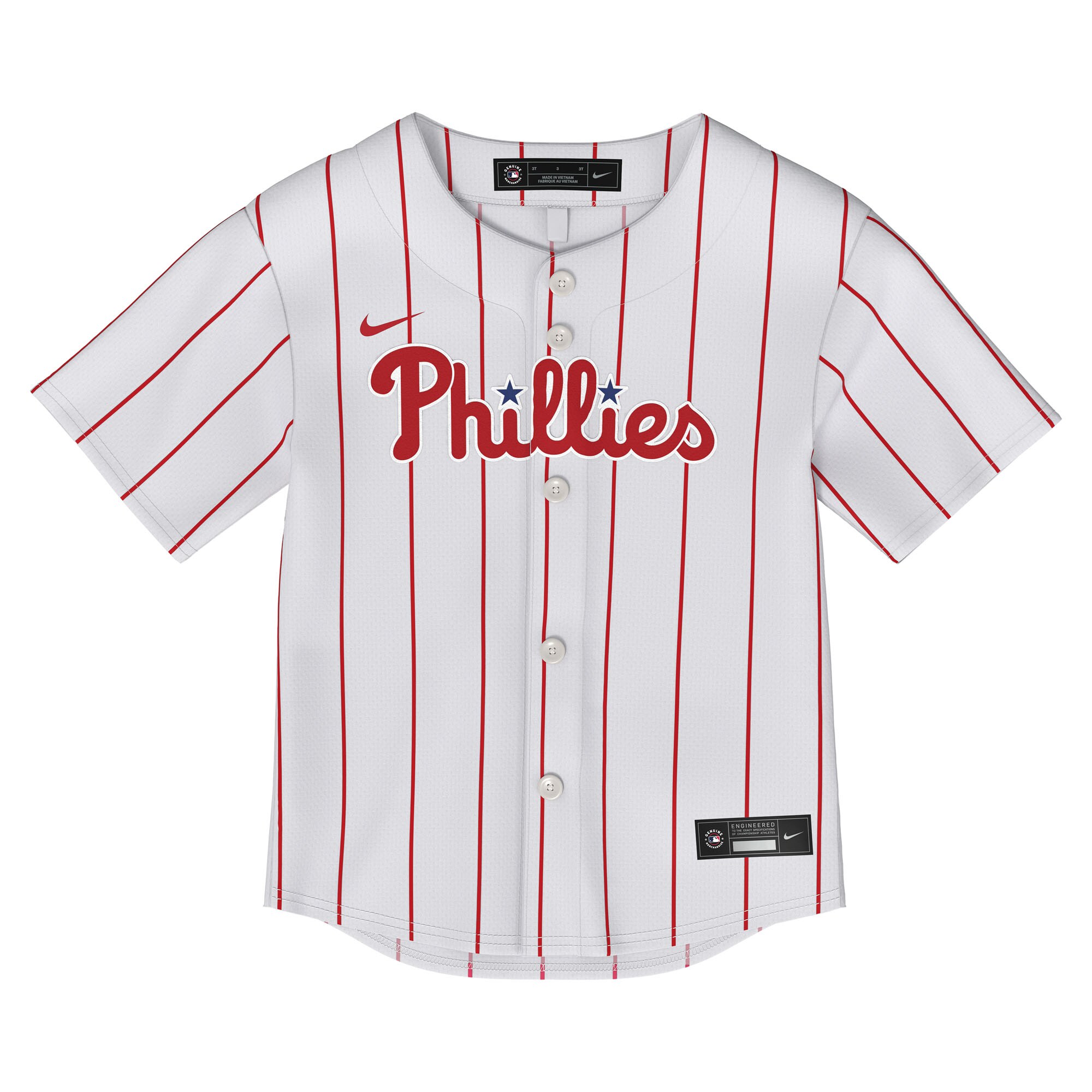 Toddler Philadelphia Phillies Bryce Harper Nike White Home Replica Player Jersey