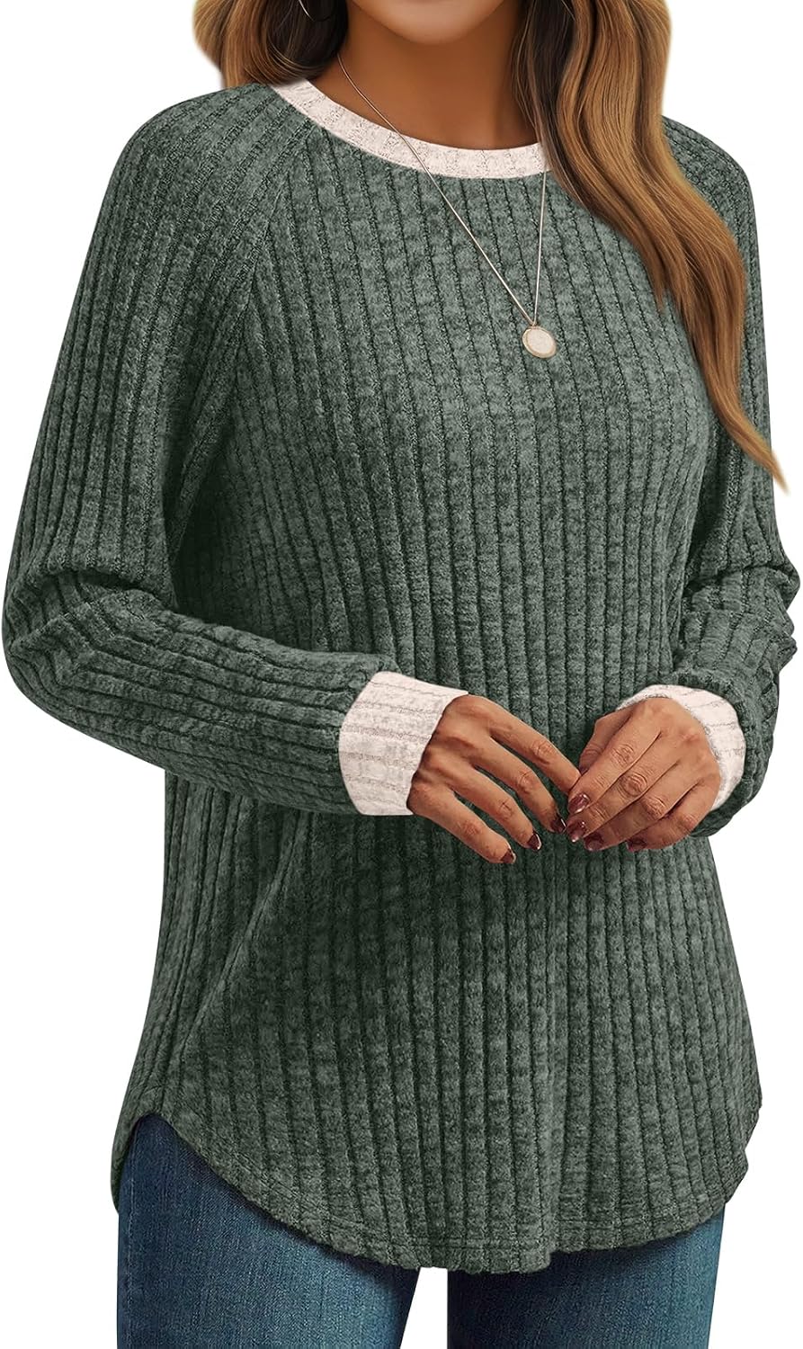 AUTOMET Womens Long Sleeve Shirts Fall Fashion Tops 2026 Blouses Dressy Sweaters Tunic Winter Clothes Casual Outfits