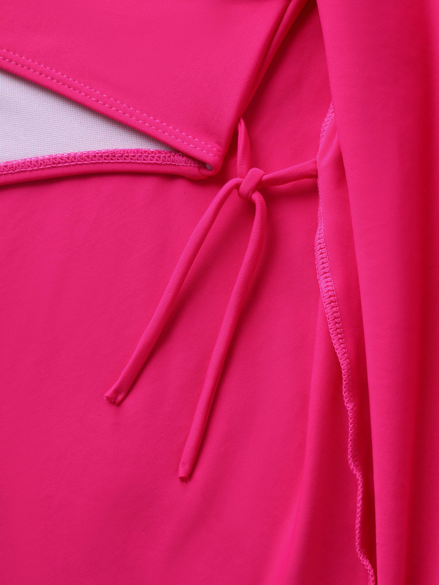 Anti-Float Ties Cut-Out Swim Dress