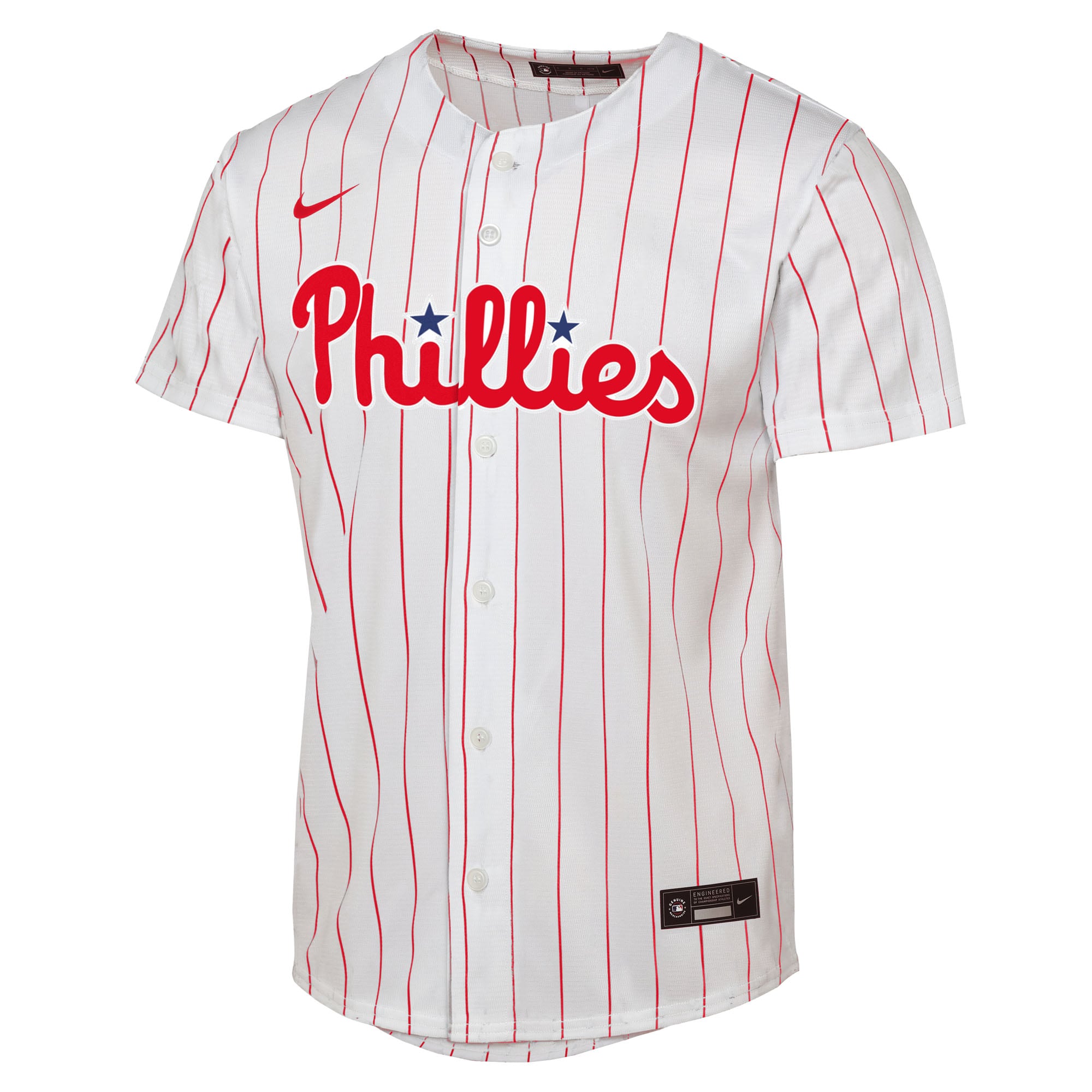 Youth Philadelphia Phillies Trea Turner Nike White Home Replica Player Jersey