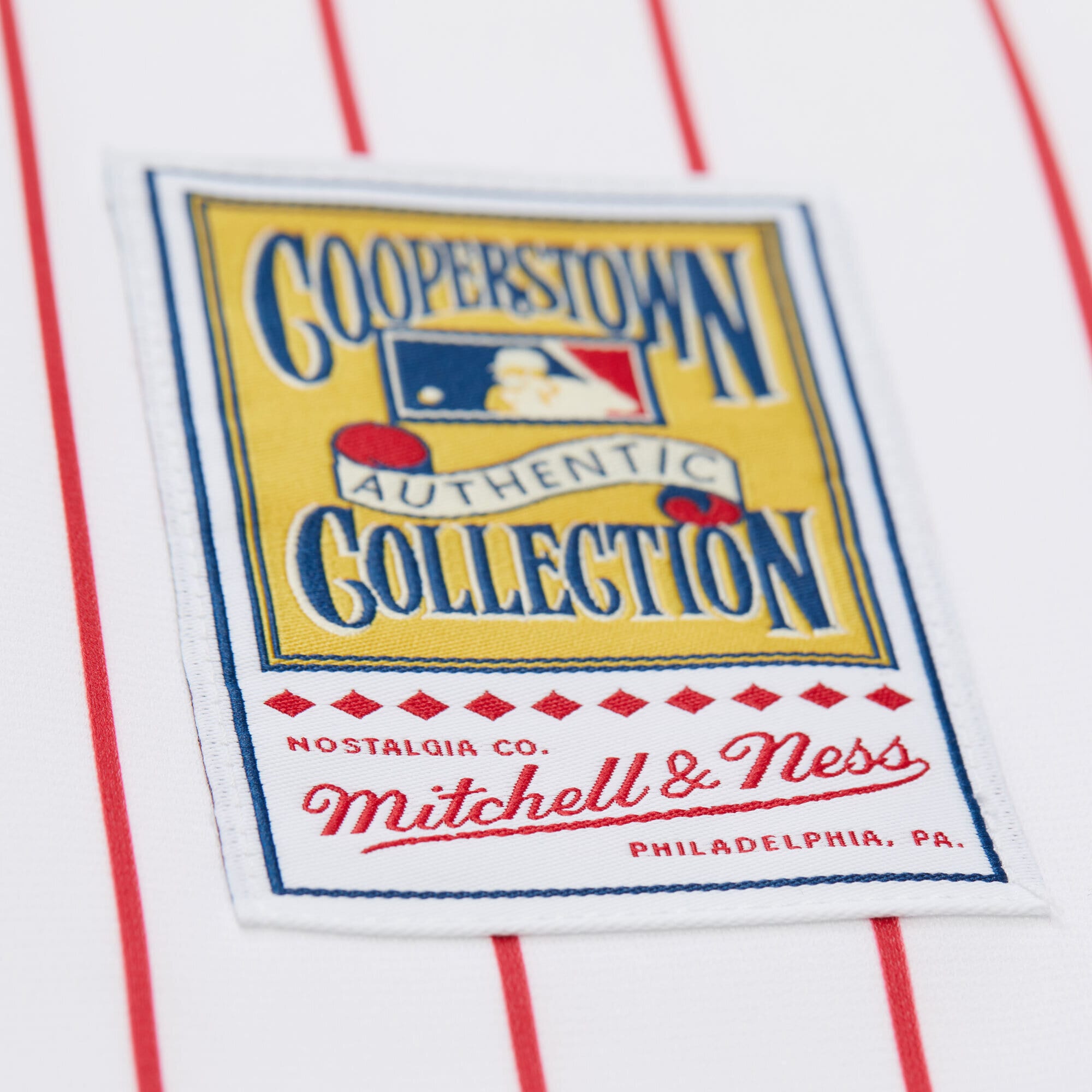 Men's Philadelphia Phillies Ryan Howard Mitchell & Ness White Cooperstown Collection Authentic Jersey