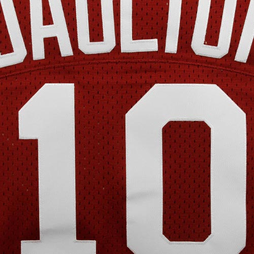 Men's Philadelphia Phillies Darren Daulton Mitchell & Ness Red Cooperstown Mesh Batting Practice Jersey