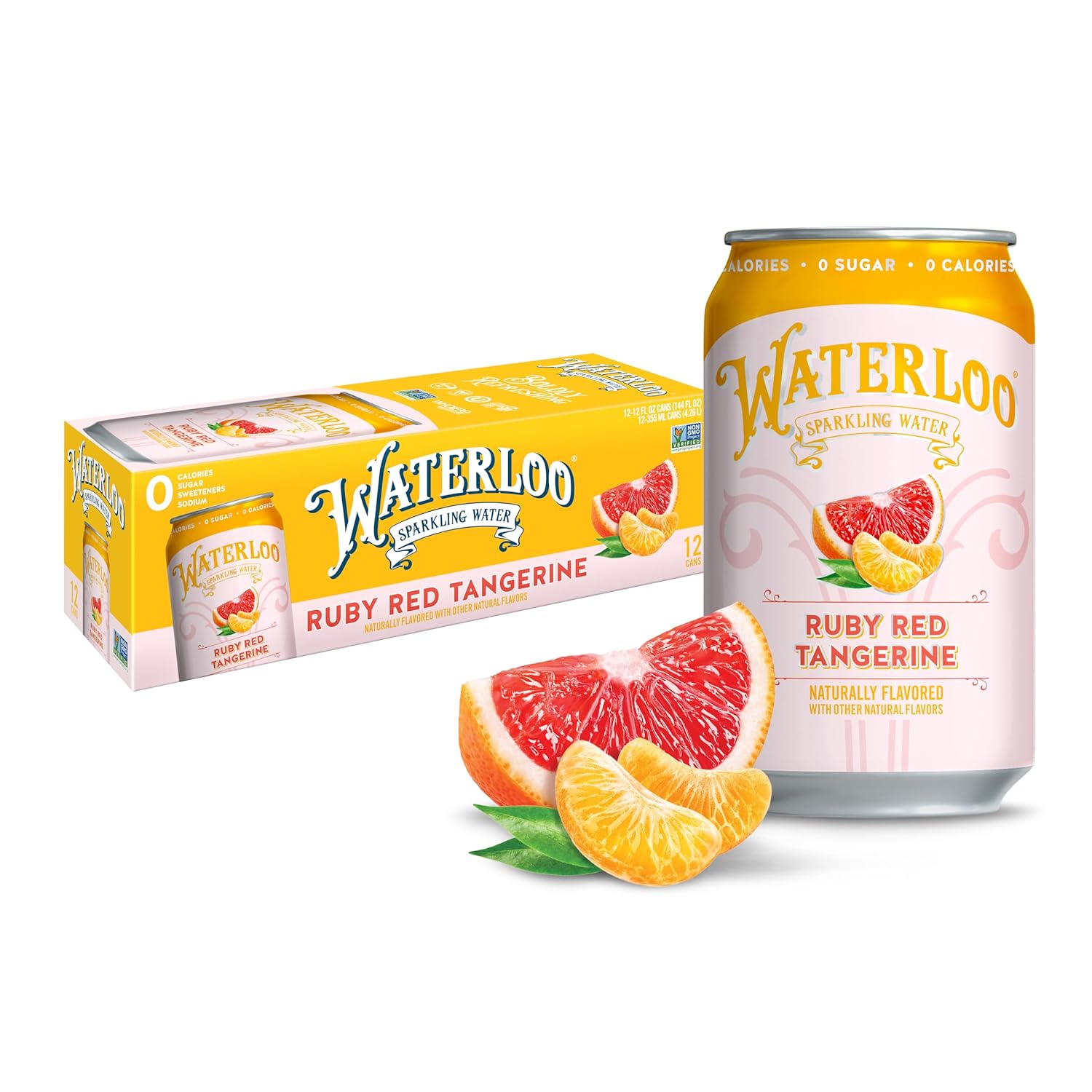 Waterloo Sparkling Water, Blackberry Lemonade Naturally Flavored, 12 Fl Oz Cans (Pack of 12) – Zero Calories and Zero Sugar or Sweeteners