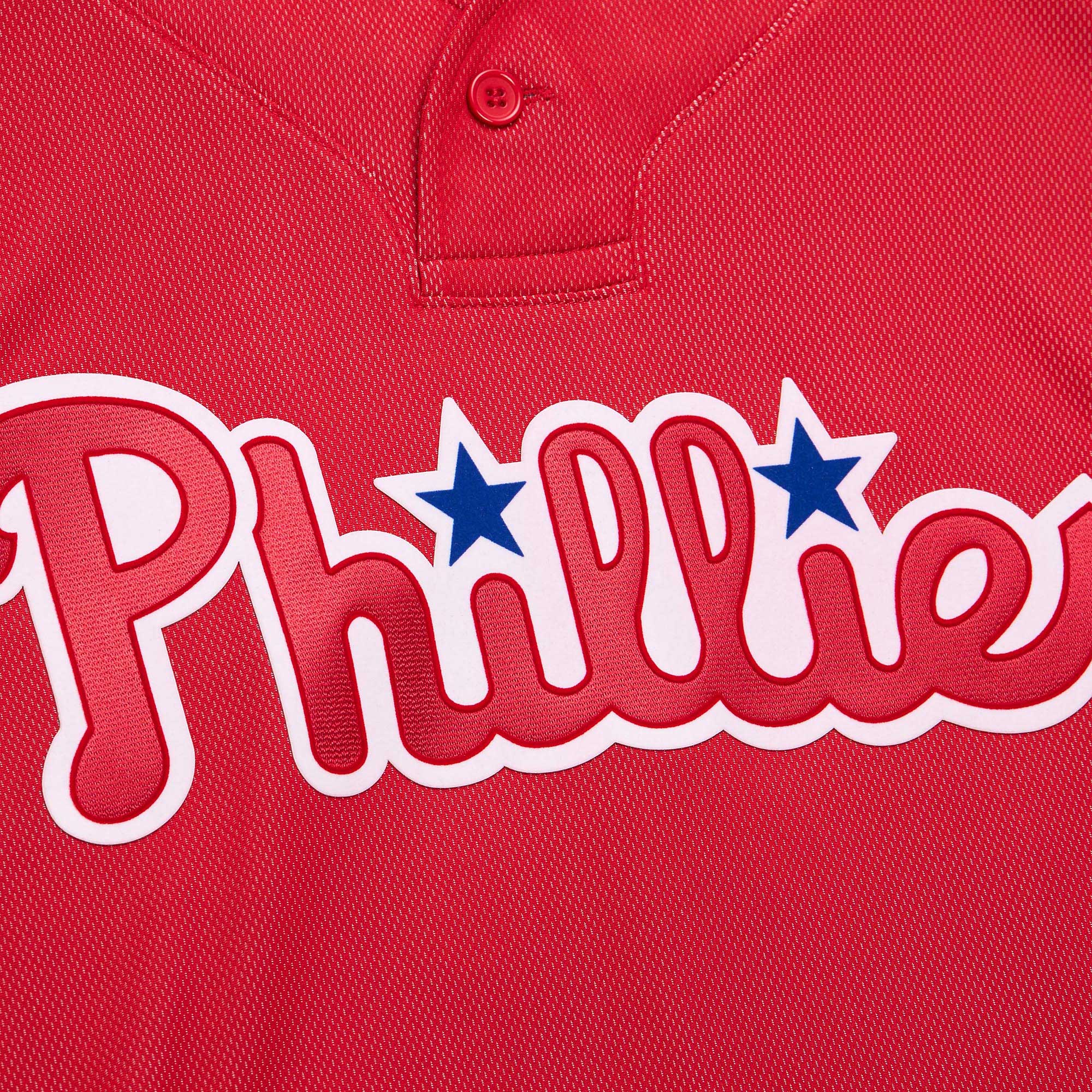 Men's Philadelphia Phillies Roy Halladay Mitchell & Ness Red Cooperstown Collection 2010 Batting Practice Jersey