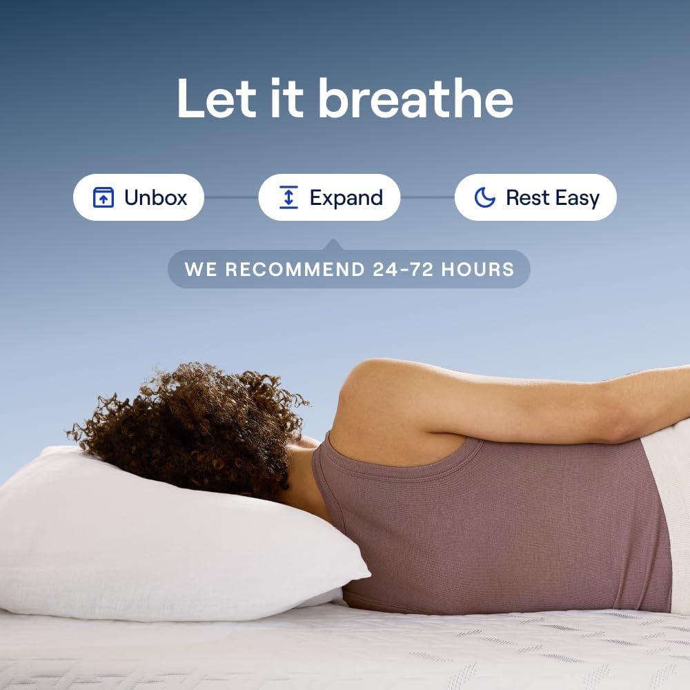 Nectar Classic 12” King Mattress - Medium Firm - Contouring Memory Foam - Cooling Top Layer - Back Pain Relief - Mattress in a Box - 365-Night Trial & Forever Warranty