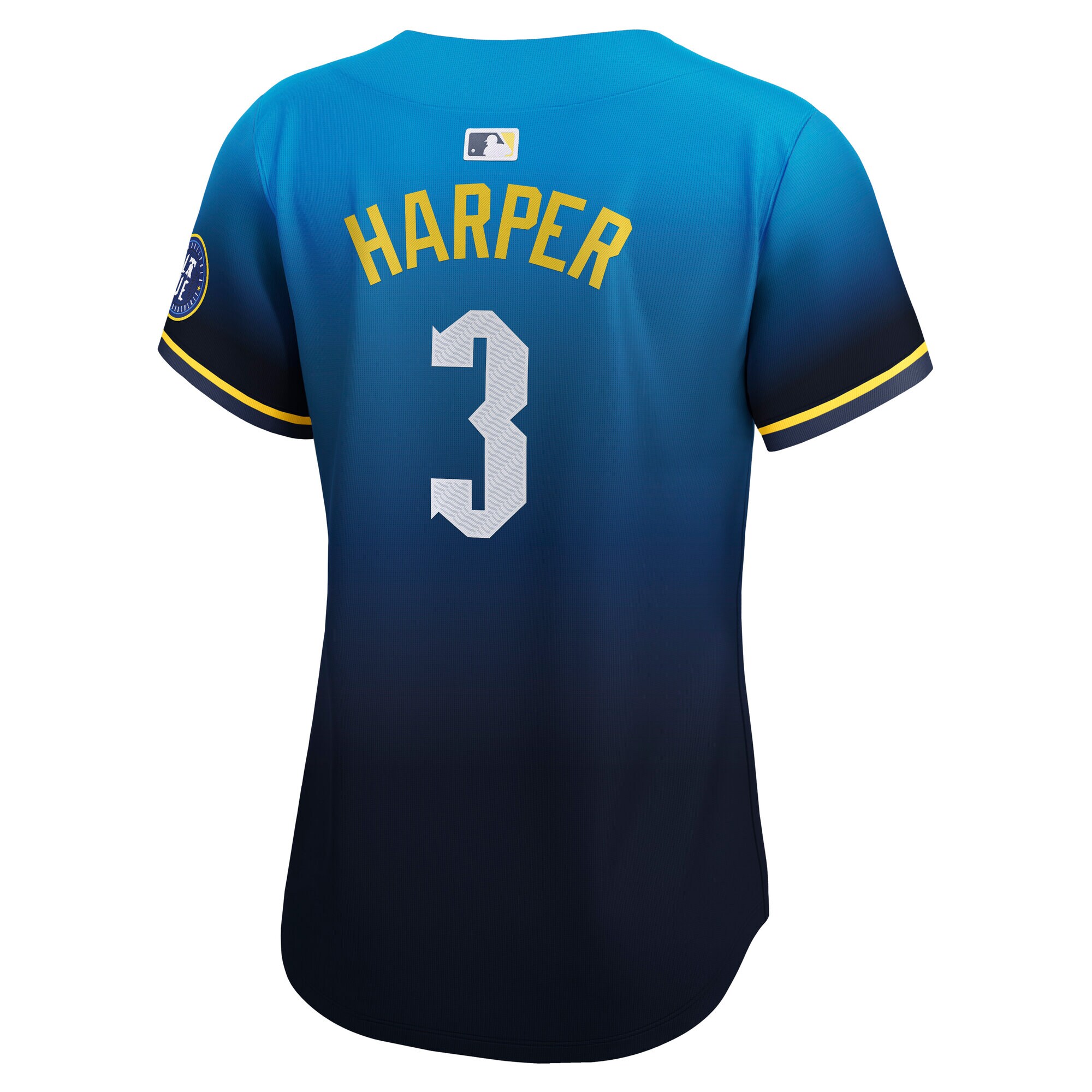 Women's Philadelphia Phillies Bryce Harper Nike Blue City Connect Limited Player Jersey