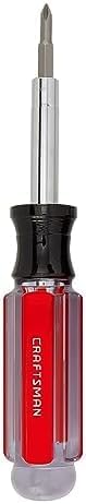 CRAFTSMAN Screwdriver Multi-Bit Set, 6 in 1, Acetate Handle (CMHT66052)