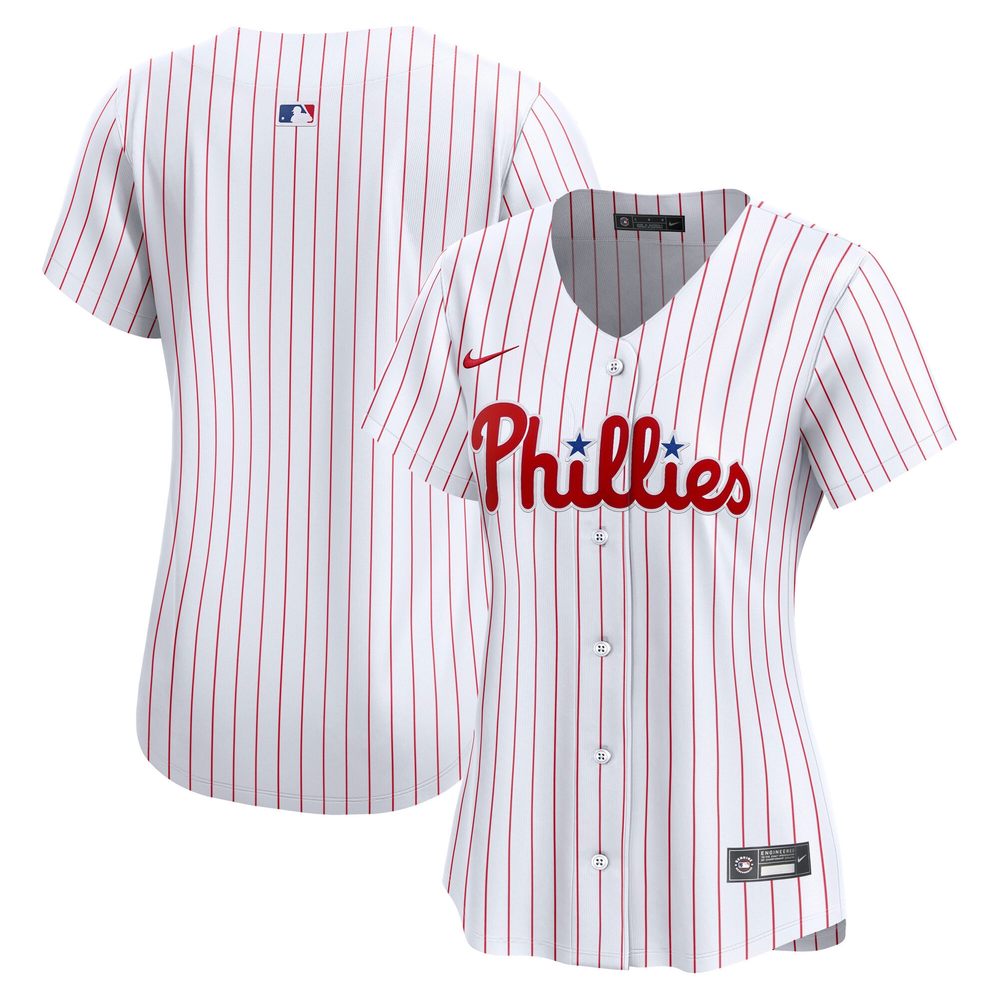 Women's Philadelphia Phillies Nike White Home Limited Jersey