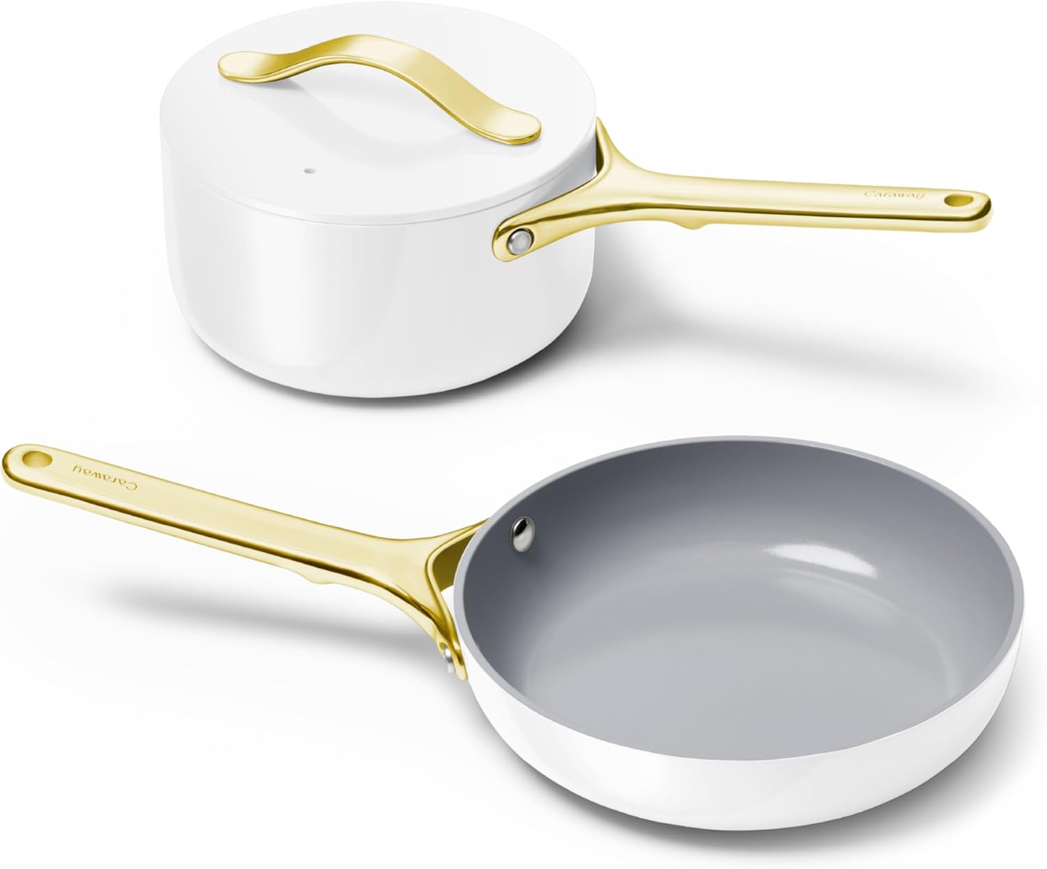 Caraway Mini Cookware Set - Non-Stick Ceramic Fry Pan (1.05 qt, 8