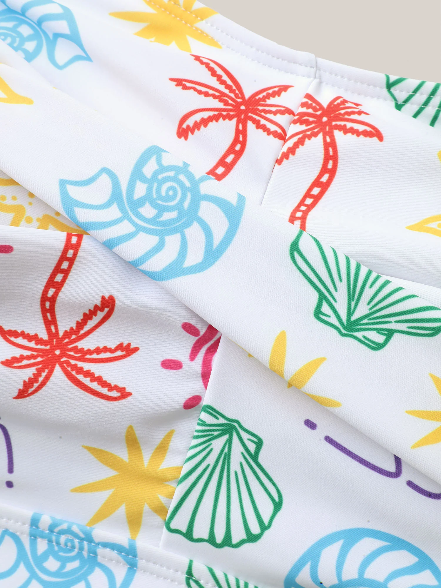 Marine Elements Twist Front Swim Dress