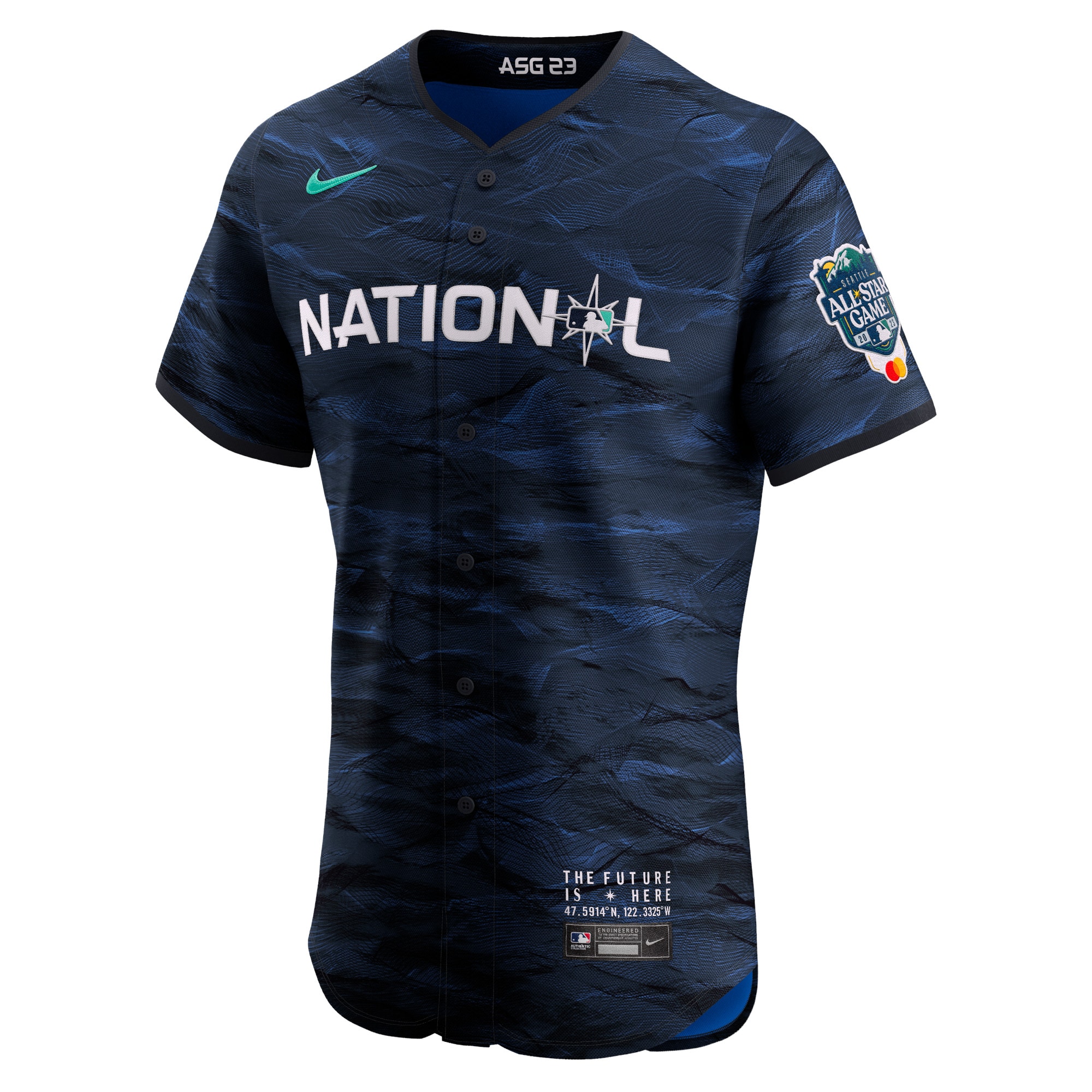 Men's National League  Nike Royal 2023 MLB All-Star Game Vapor Premier Elite Jersey