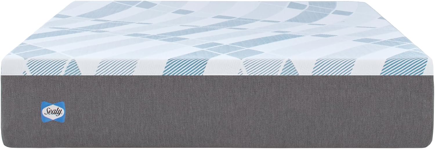 Sealy Dreamlife 12” Foam Mattress-in-a-Box, Queen, SealyComfort Gel Memory Foam, SealySupport Transition Foam, Surface-Guard Technology