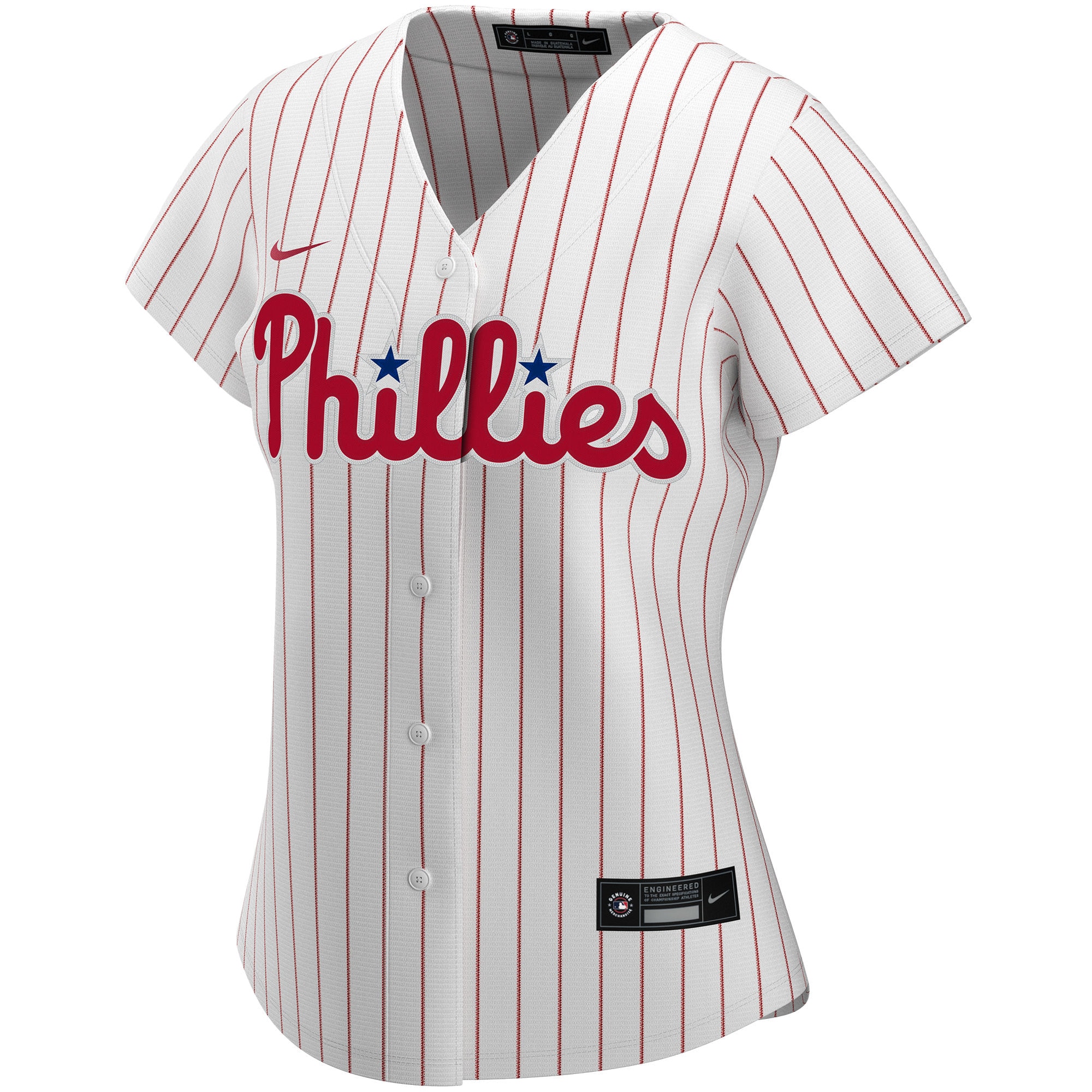 Women's Philadelphia Phillies Nike White Home Replica Custom Jersey