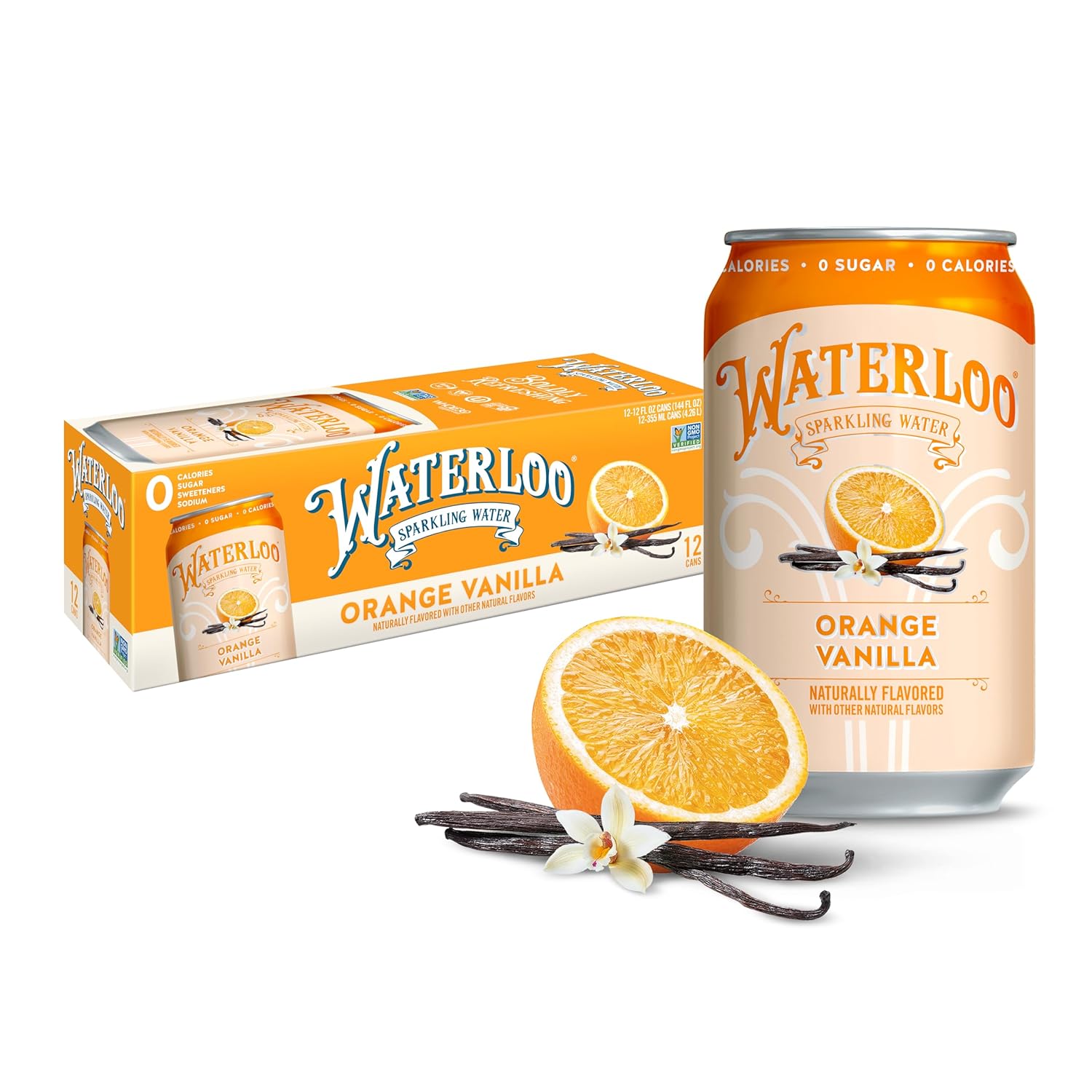 Waterloo Sparkling Water, Blackberry Lemonade Naturally Flavored, 12 Fl Oz Cans (Pack of 12) – Zero Calories and Zero Sugar or Sweeteners