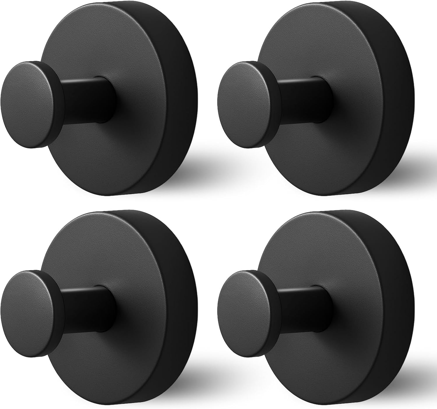 Shower Hooks for Inside Shower,Suction Cup Hooks for Glass Window,Removable Towel Hooks for Bathrooms,4 Packs(Silver)