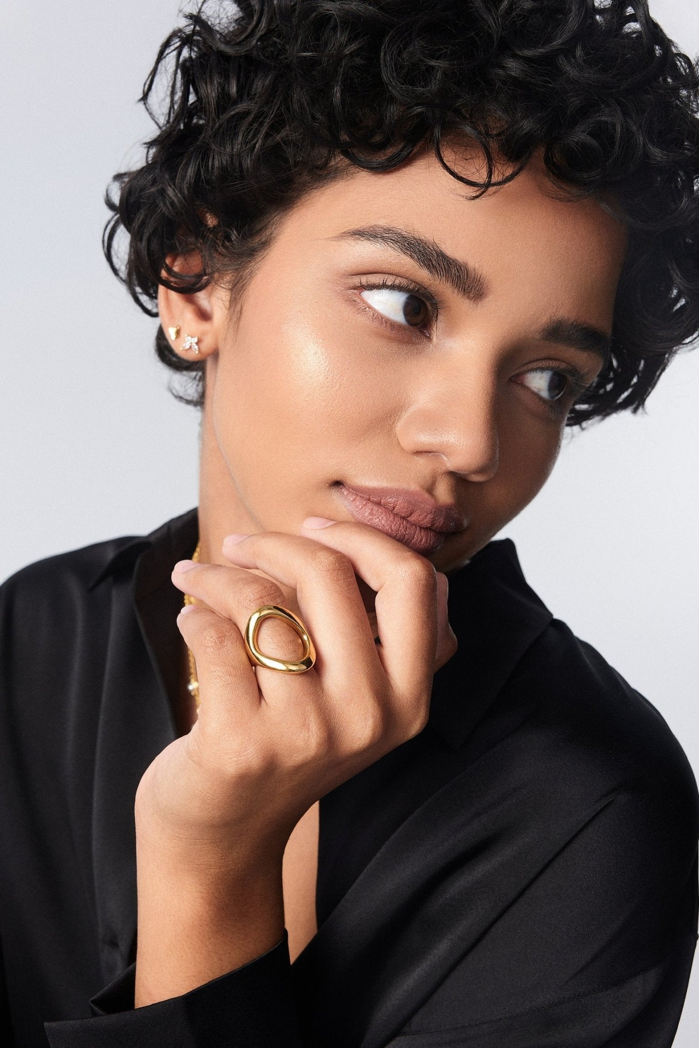 Chunky Oval Ring