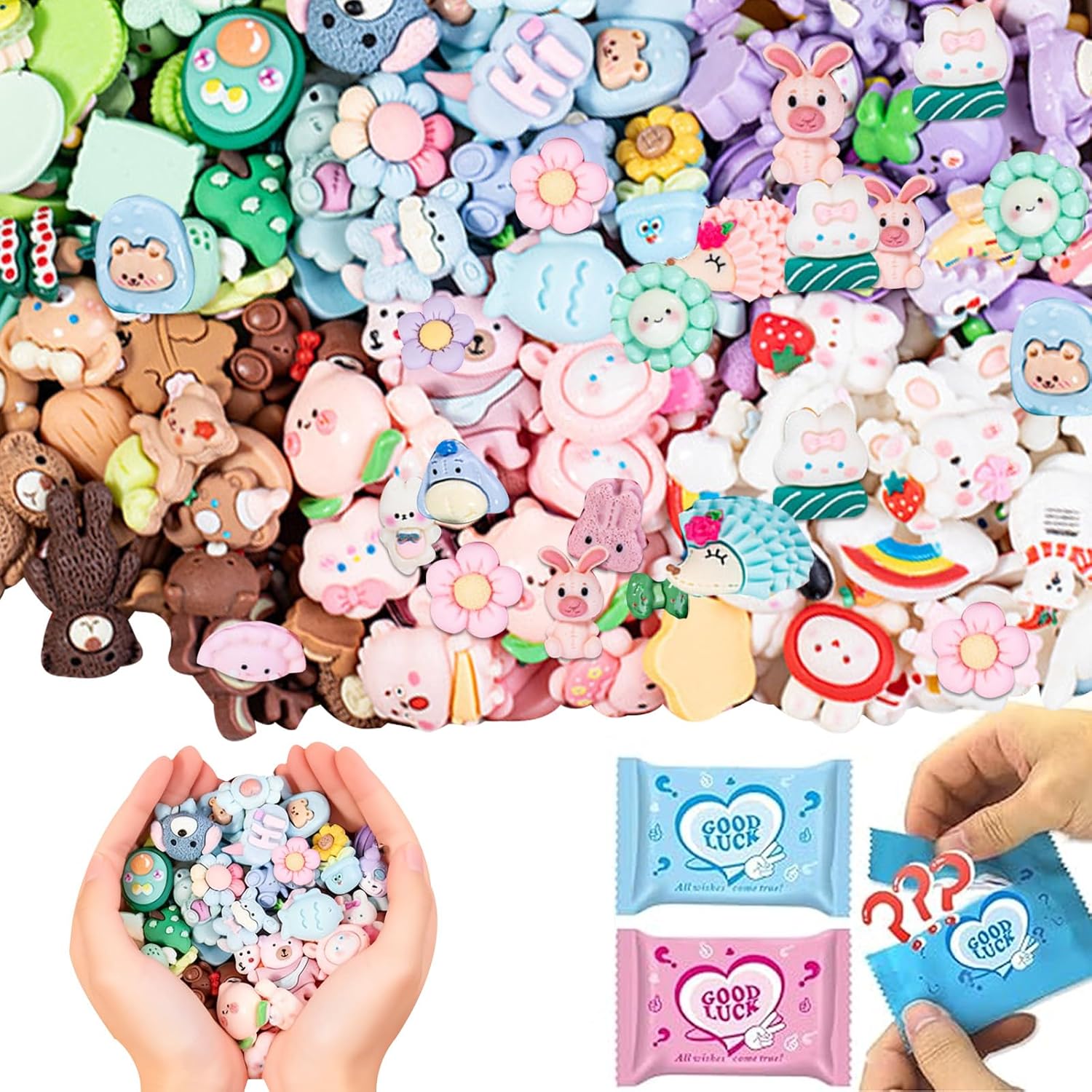 24-Pack Mini Stuffed Animals Blind Bags: Bulk Small Stuffed Animals for Kids, Cute Plush Keychains, Party Favors for Kids, Classroom Prizes, Claw Machine Toys, Birthday Gifts