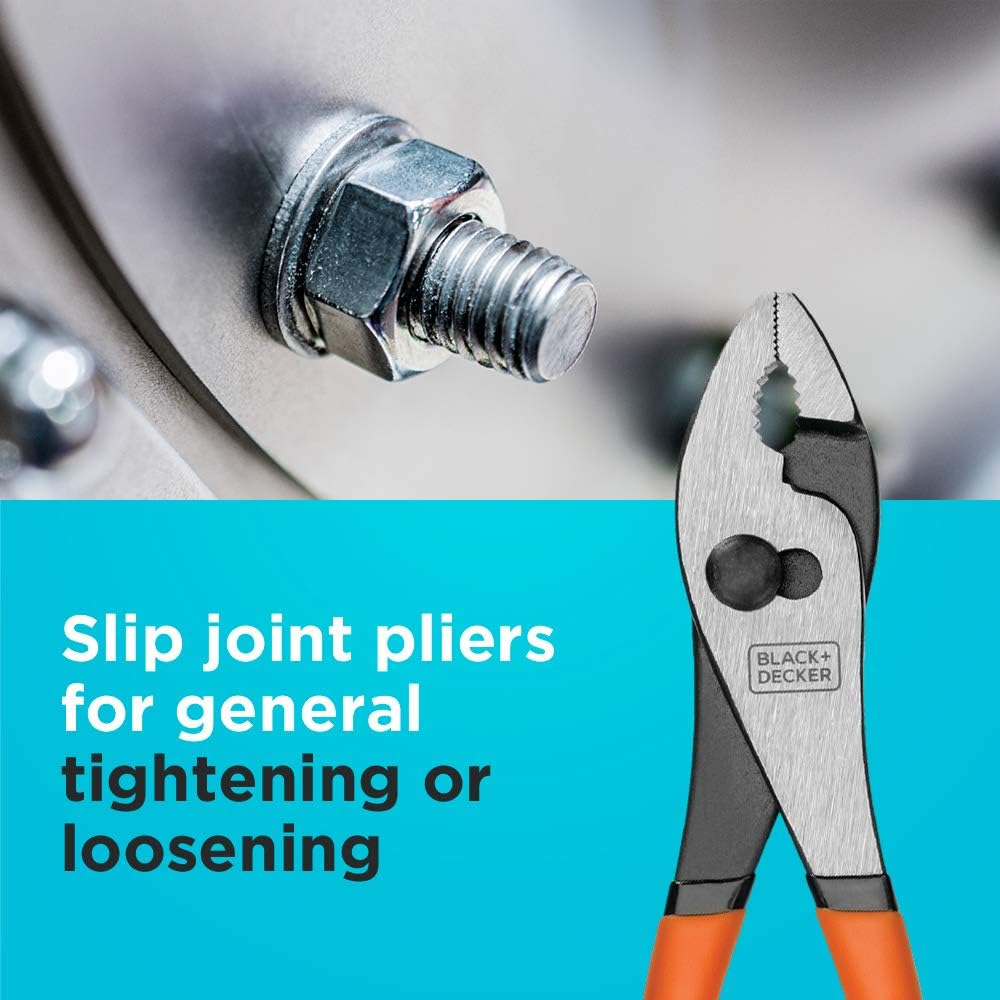 BLACK+DECKER Plier Set, 4-Piece (BDHT84002)