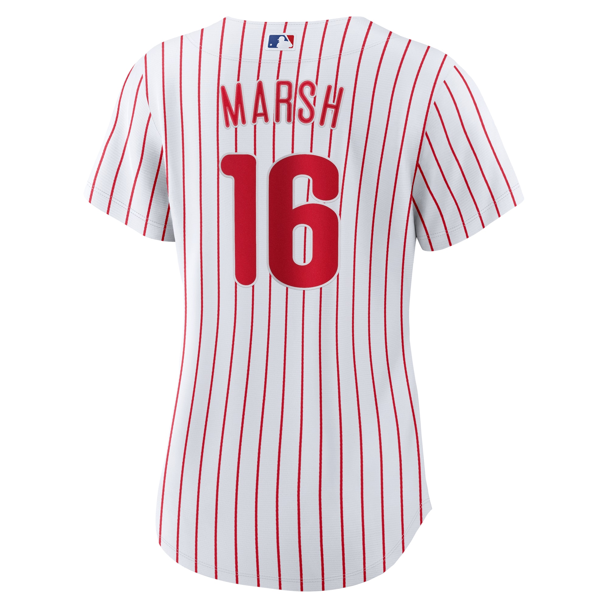 Women's Philadelphia Phillies Brandon Marsh Nike White Home Replica Jersey