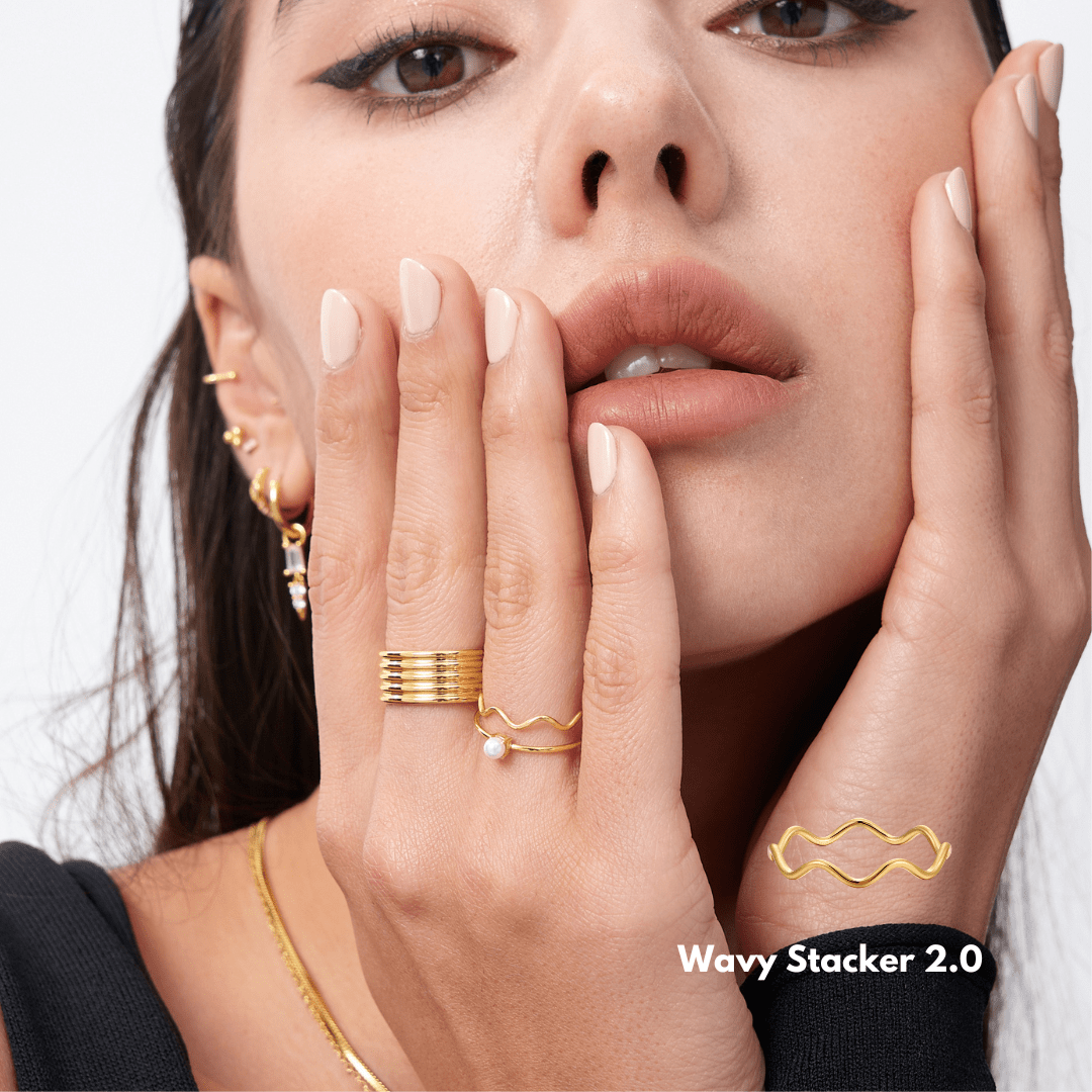 Wavy Stacker 2.0 Ring