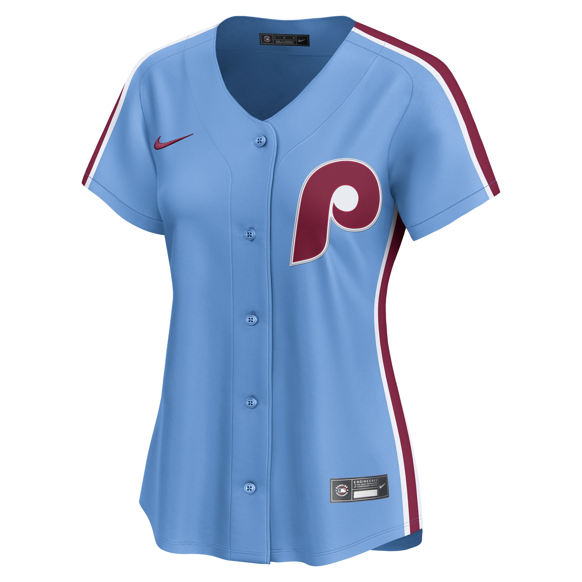 Women's Philadelphia Phillies Nike Light Blue Alternate Limited Jersey