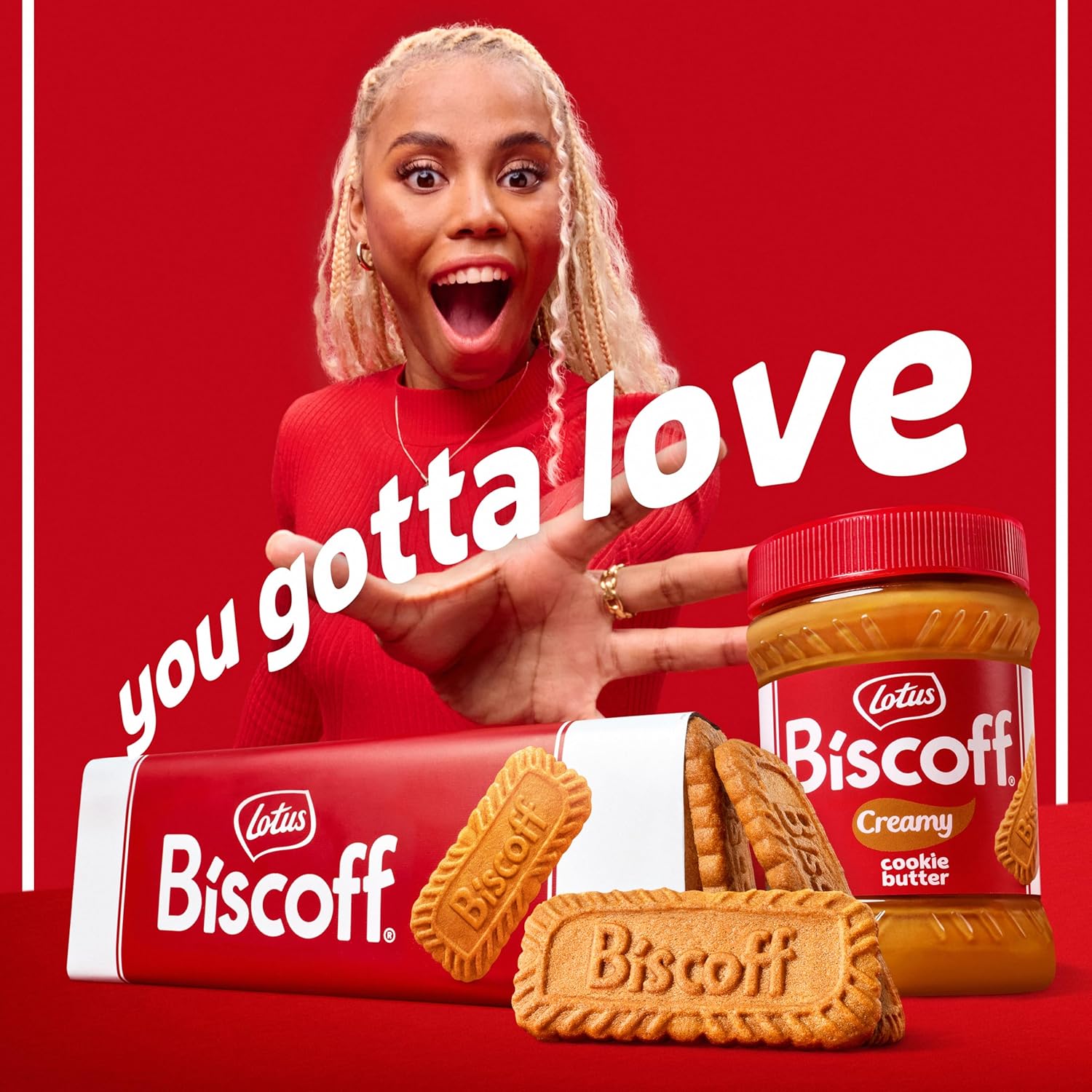 Lotus Biscoff Cookies, Caramelized Biscuit Cookies, 16 Cookies (Pack of 10), Non GMO + Vegan, 4.4 Ounce (Pack of 10), Snack Pack Size. [Packaging may vary]