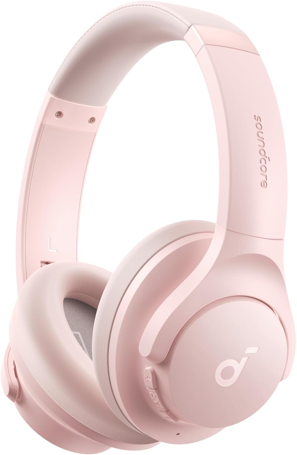 Soundcore by Anker Q20i Hybrid Active Noise Cancelling Headphones, Wireless Over-Ear Bluetooth, 40H Long ANC Playtime, Hi-Res Audio, Big Bass, Customize via an App, Transparency Mode (White)