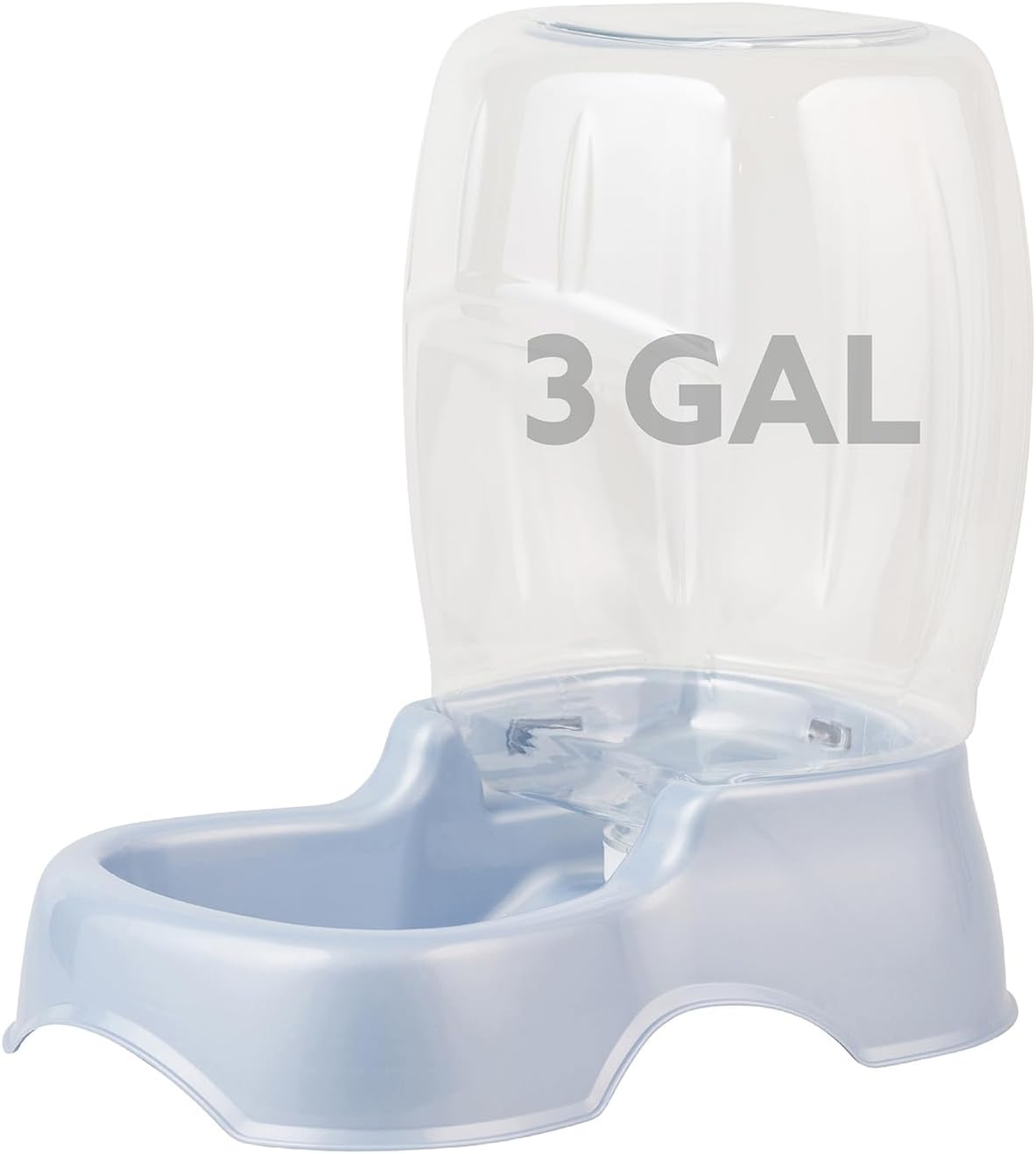 Petmate Pet Cafe Cat and Dog Water Dispenser - Water Bowl for Cats and Dogs, USA Made, 3 GAL, Pearl Tan