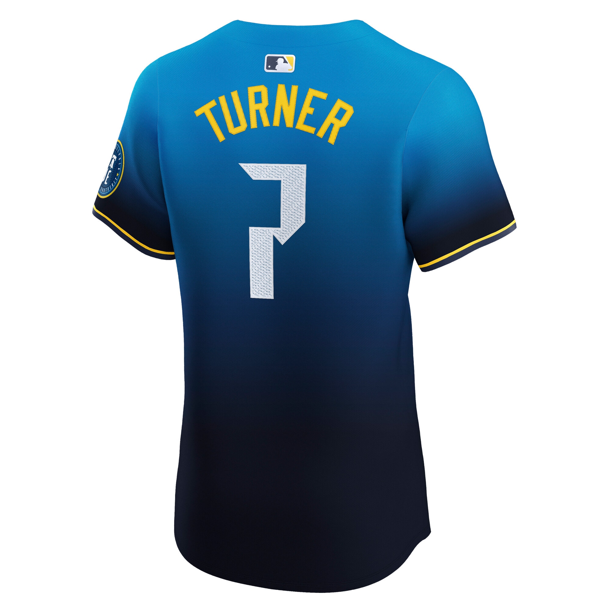 Men's Philadelphia Phillies Trea Turner Nike Navy City Connect Elite Jersey