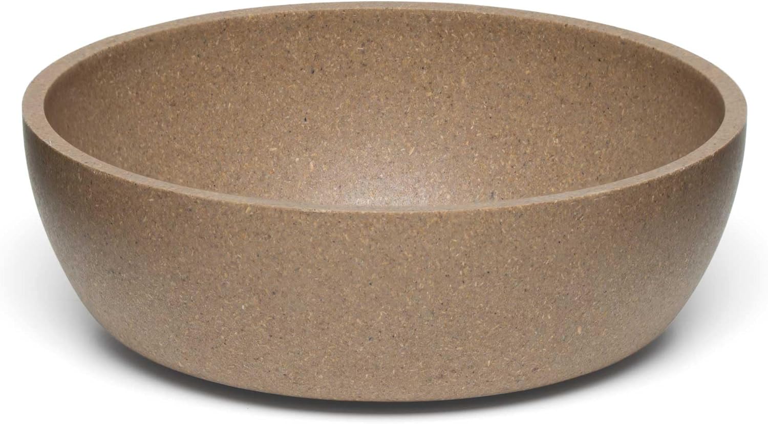 Loving Pets - Dolce Bamboo - Eco-Friendly Pet Bowls & Dishes for Dog, Cats, Puppy Food and Water Bowl -Sustainable and Dishwasher Safe, Made with Real Bamboo (Medium, Oat-Beige)