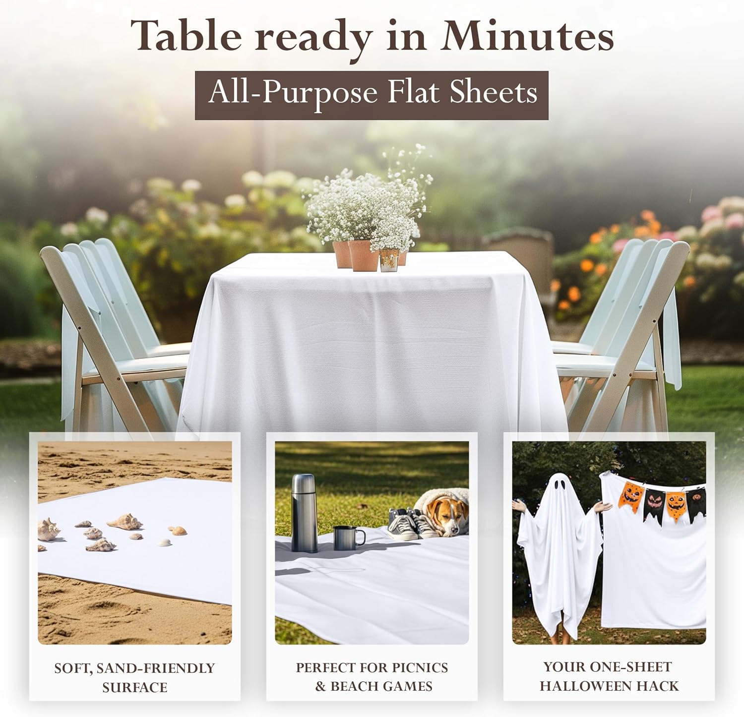 Utopia Bedding Flat Sheet - 1 Pack (Queen, White) - Soft Brushed Microfiber Fabric - Shrinkage & Fade Resistant Top Sheet - Easy Care Bed Sheet