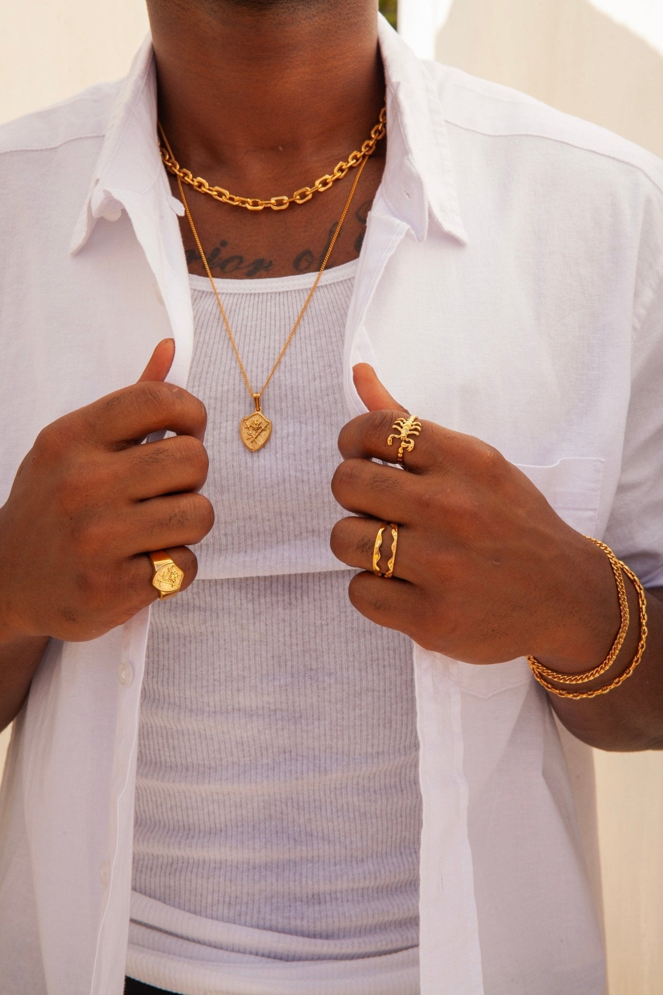 Dueling Mountains Ring (Unisex)