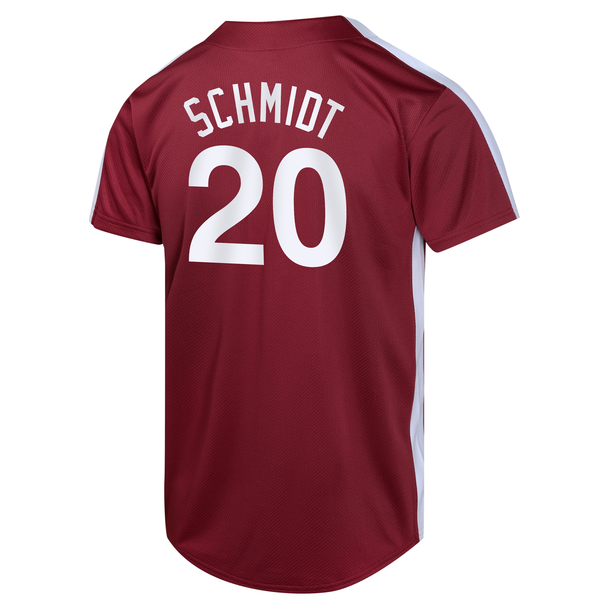 Youth Philadelphia Phillies Mike Schmidt Nike Burgundy Cooperstown Collection Limited Player Jersey